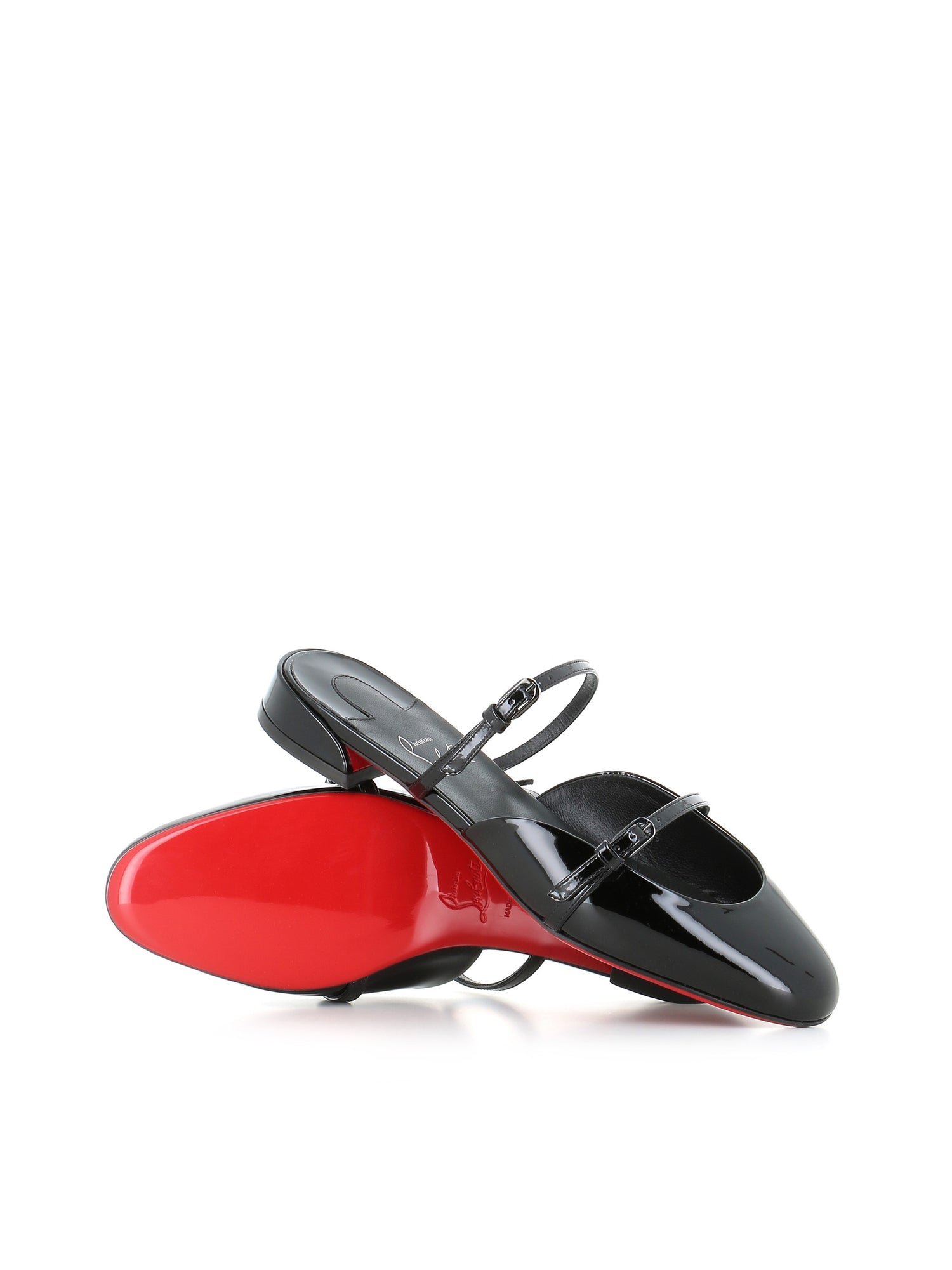  Sandal Pyra Sand 30 Christian Louboutin Donna Nero - 2