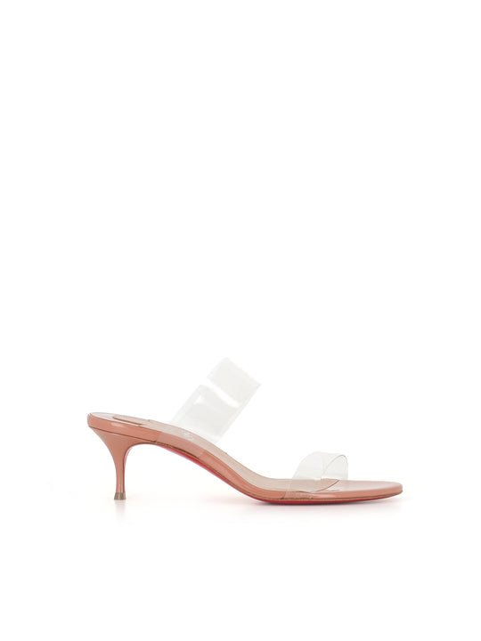 Christian Louboutin Sandalo Just Nothing 55 Rosa Donna