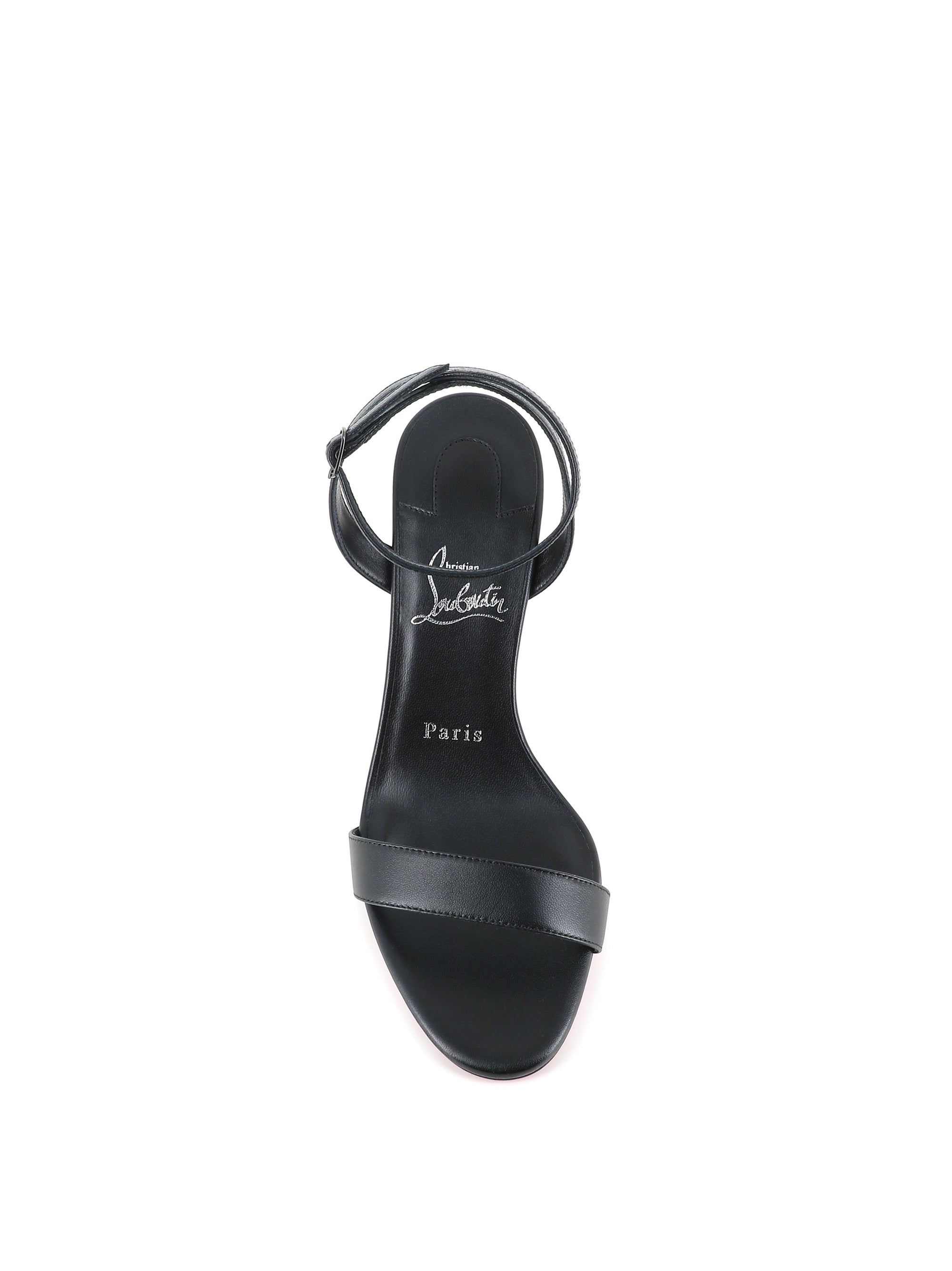  Christian Louboutin Sandalo Miss Z Sandal 80 Nero Donna - 5