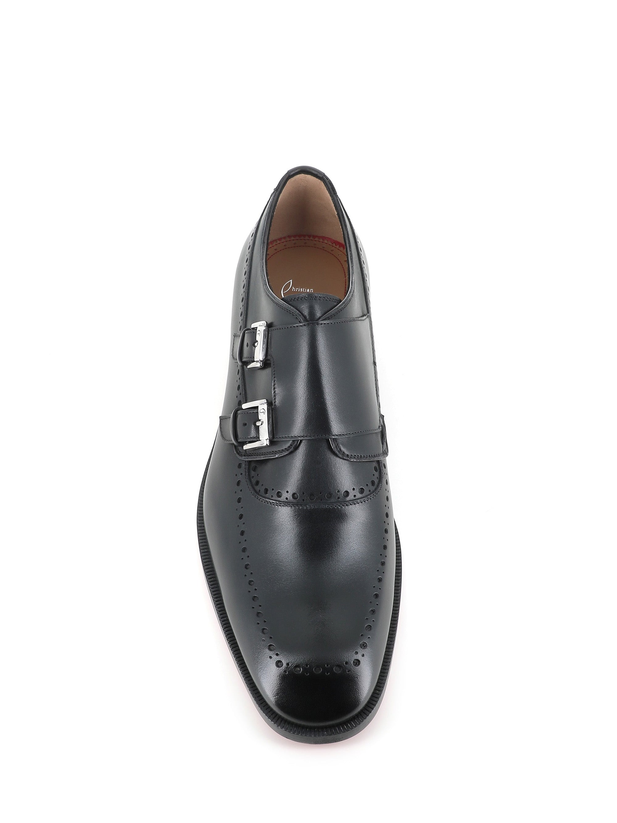  Double Buckle Sartok Flat Christian Louboutin Special_ Nero - 4