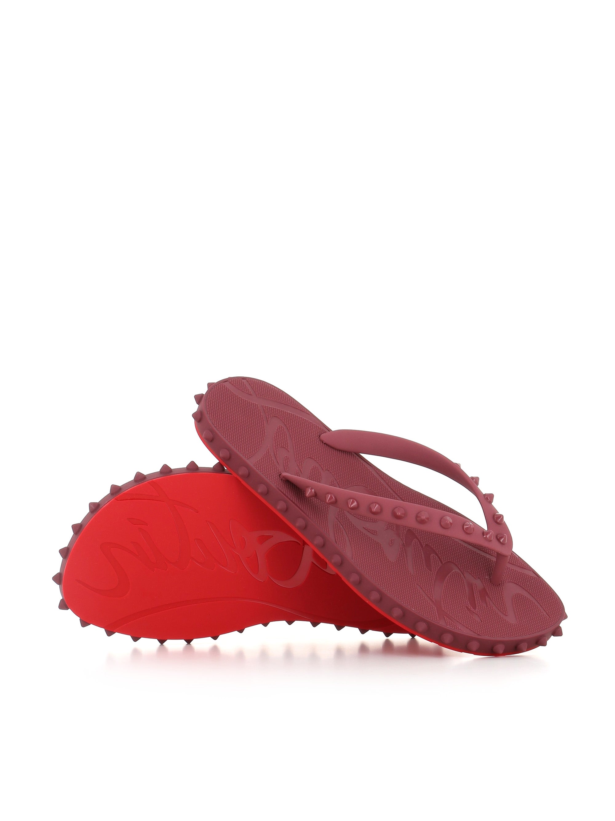  Flip-flop Super Loubi Flat Christian Louboutin Special_ Viola - 1