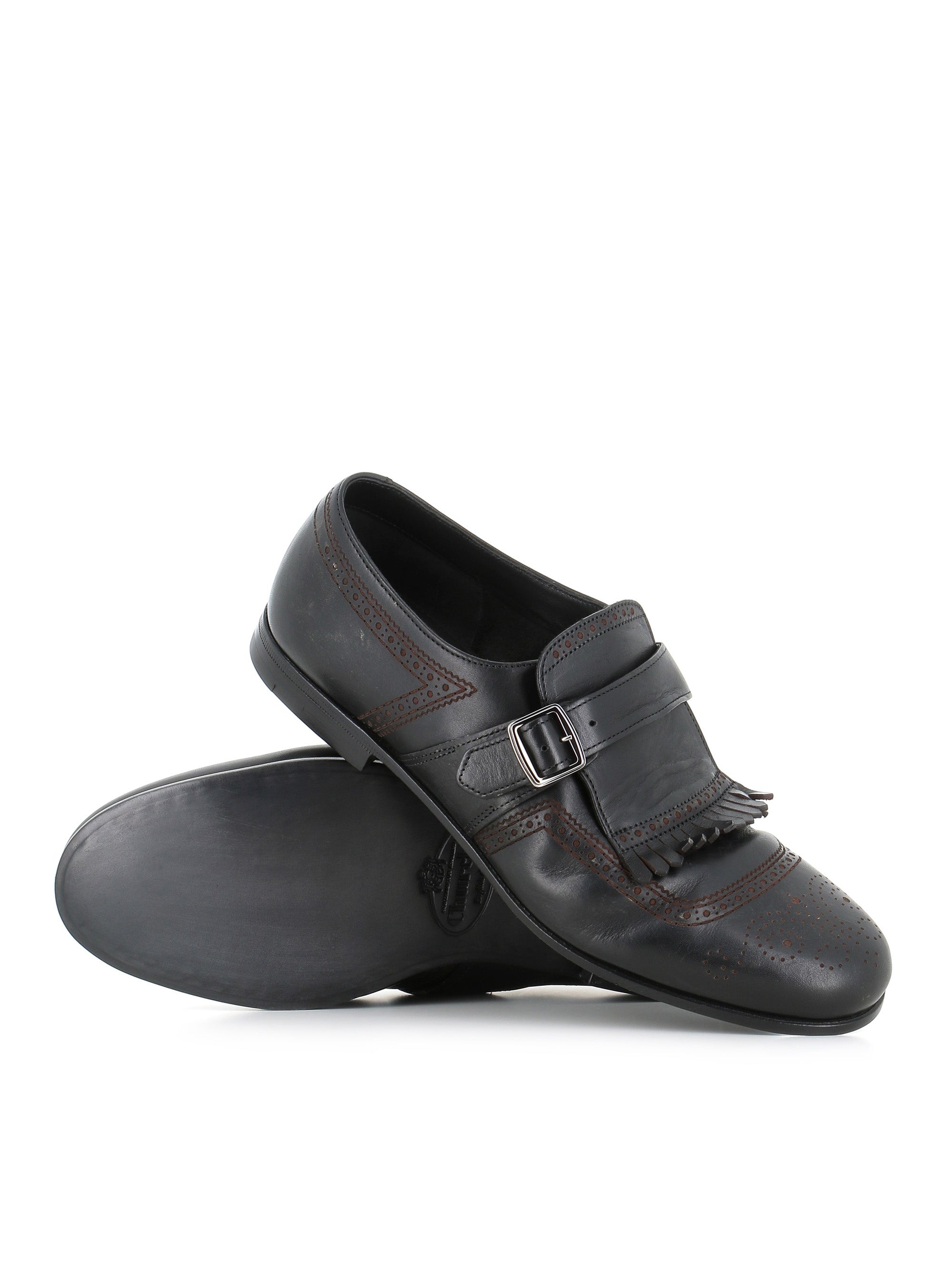  Single Buckle Shanghai Church's Special_ Nero - 2