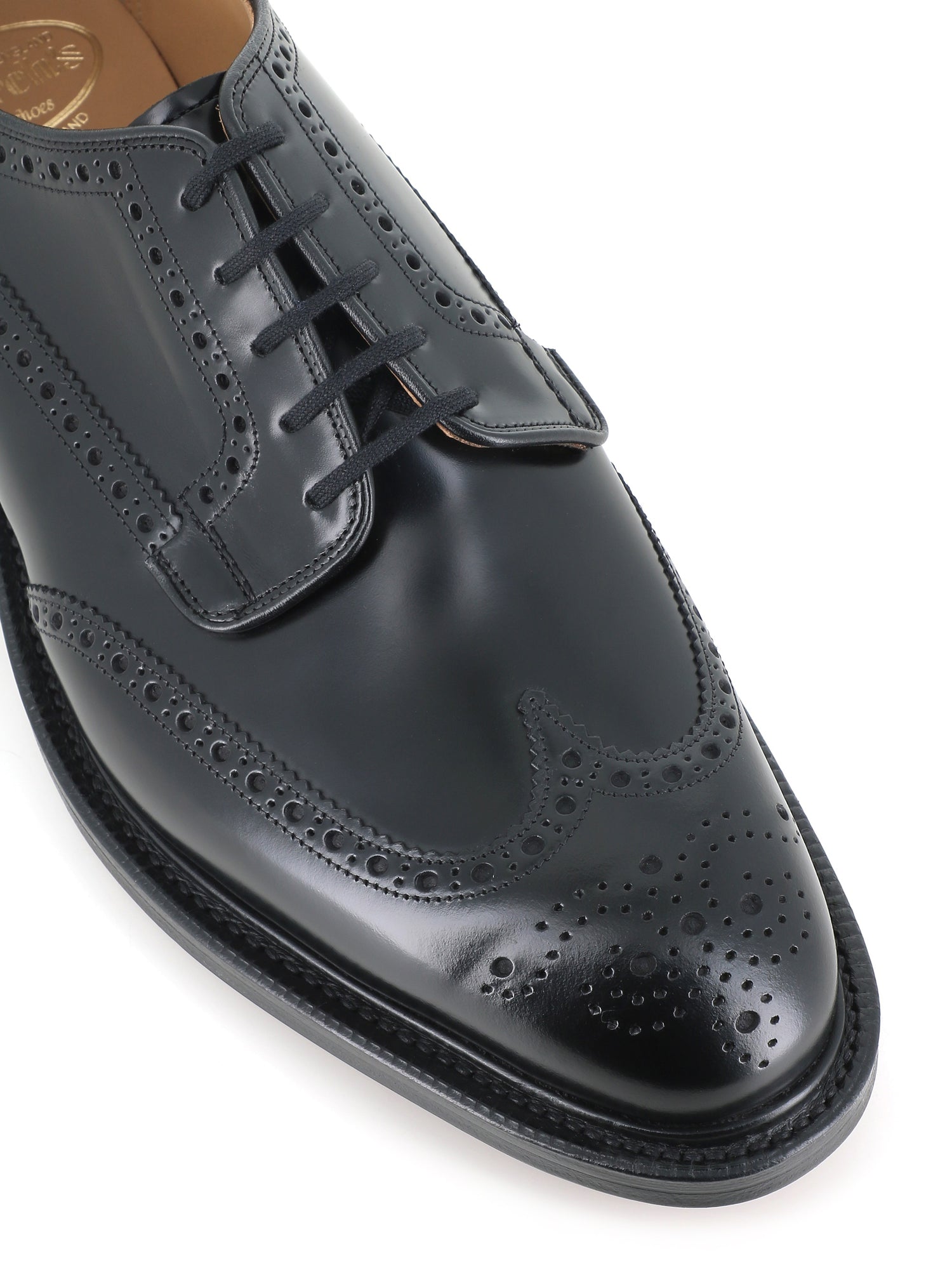  Brogues Grafton 173 Church's Uomo Nero - 5