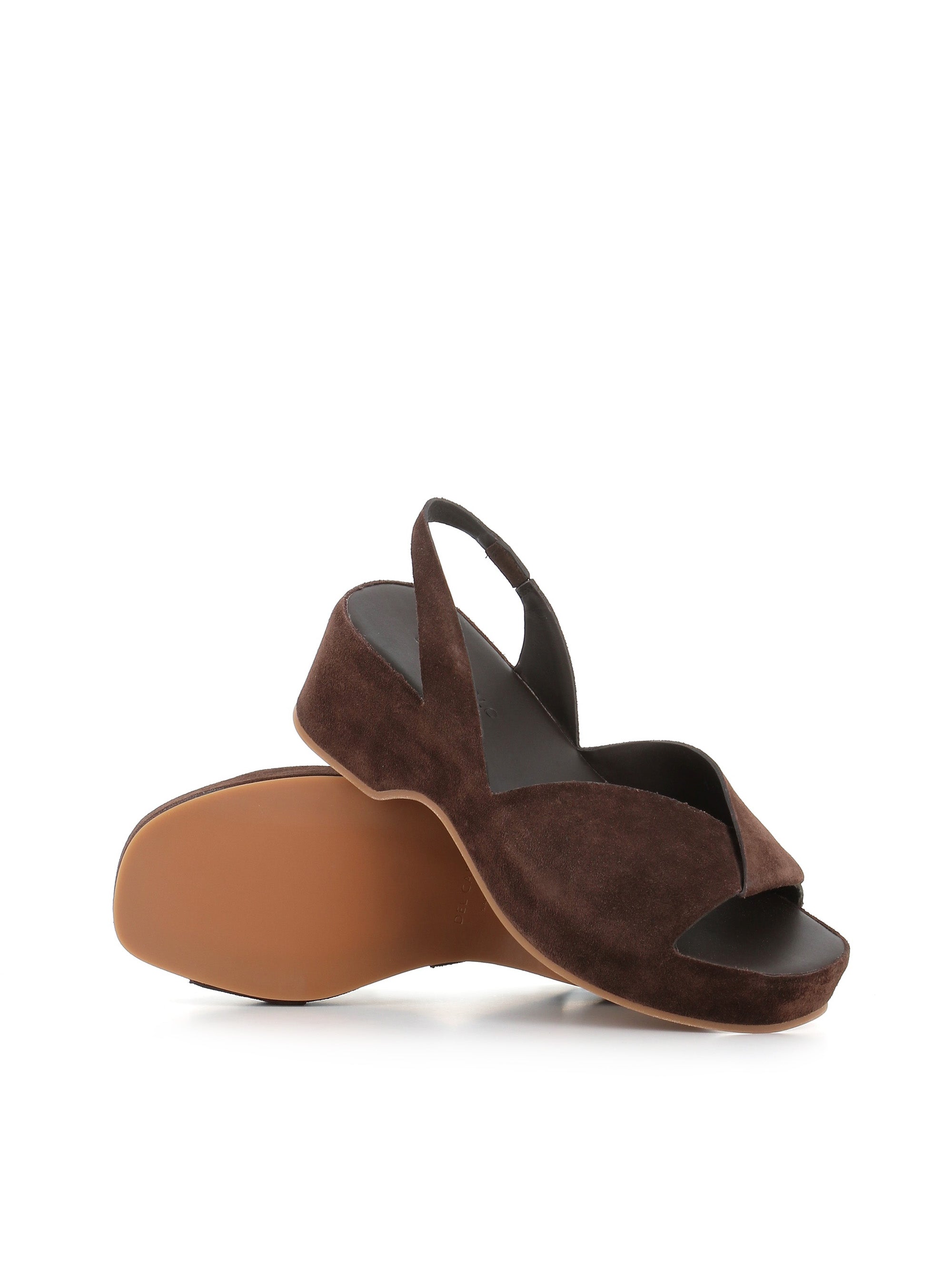  Del Carlo Zeppa 11730 Marrone Donna - 2