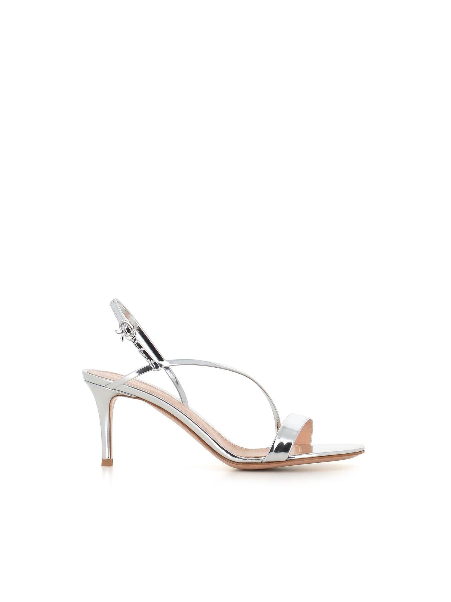  Sandalo Manhattan 70 Gianvito Rossi Donna Argento - 1