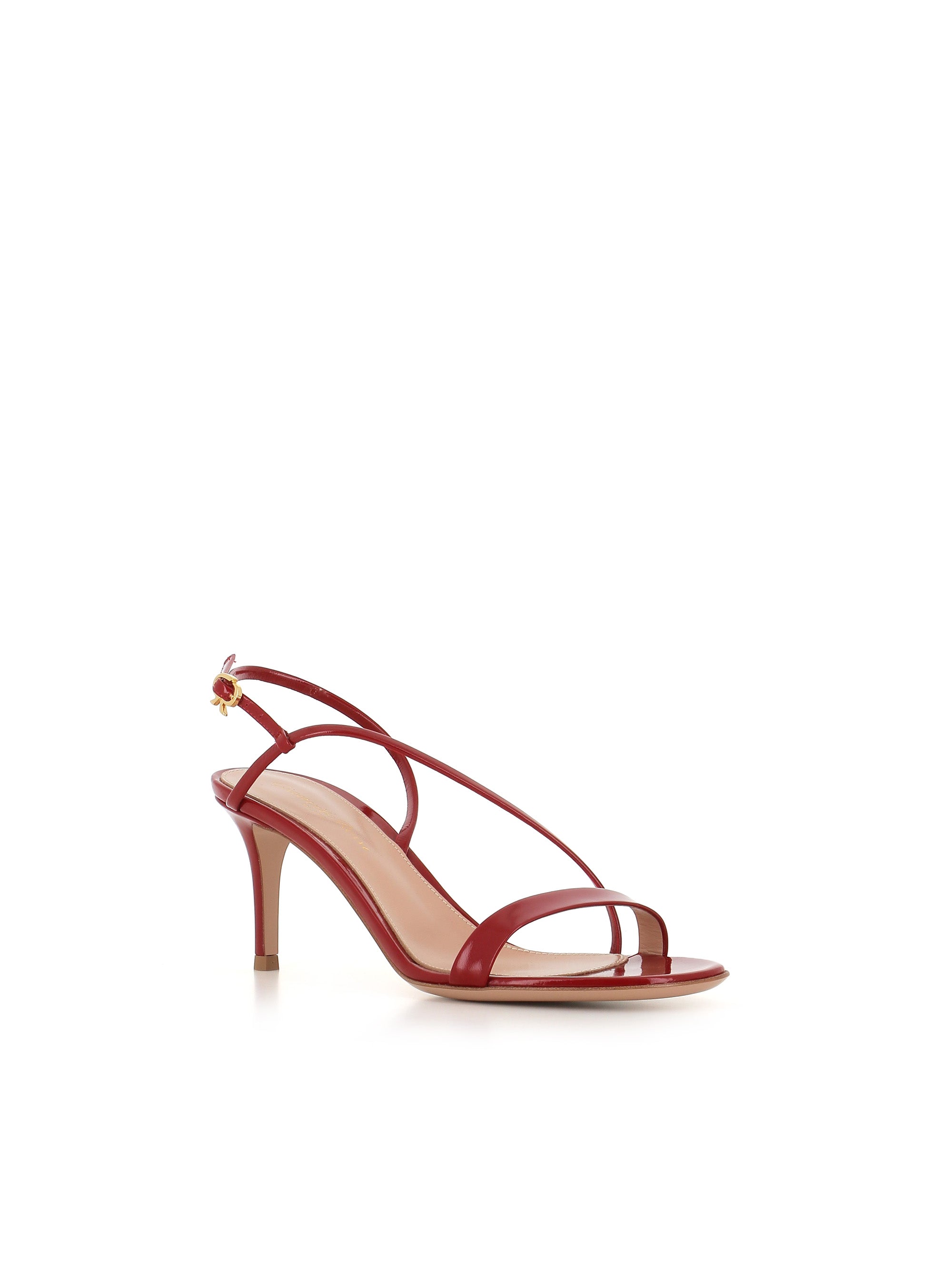  Gianvito Rossi Sandalo Manhattan 70 Rosso Donna - 3