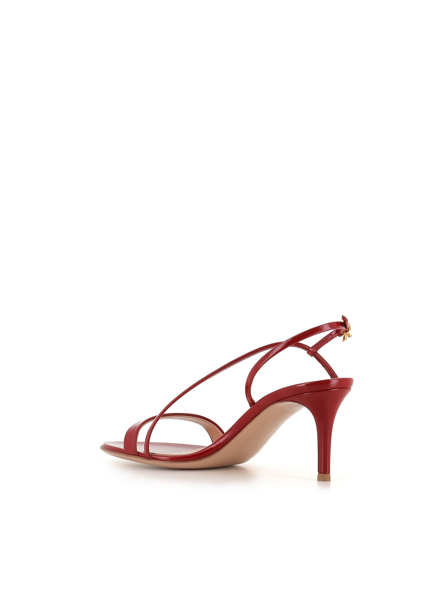  Gianvito Rossi Sandalo Manhattan 70 Rosso Donna - 4