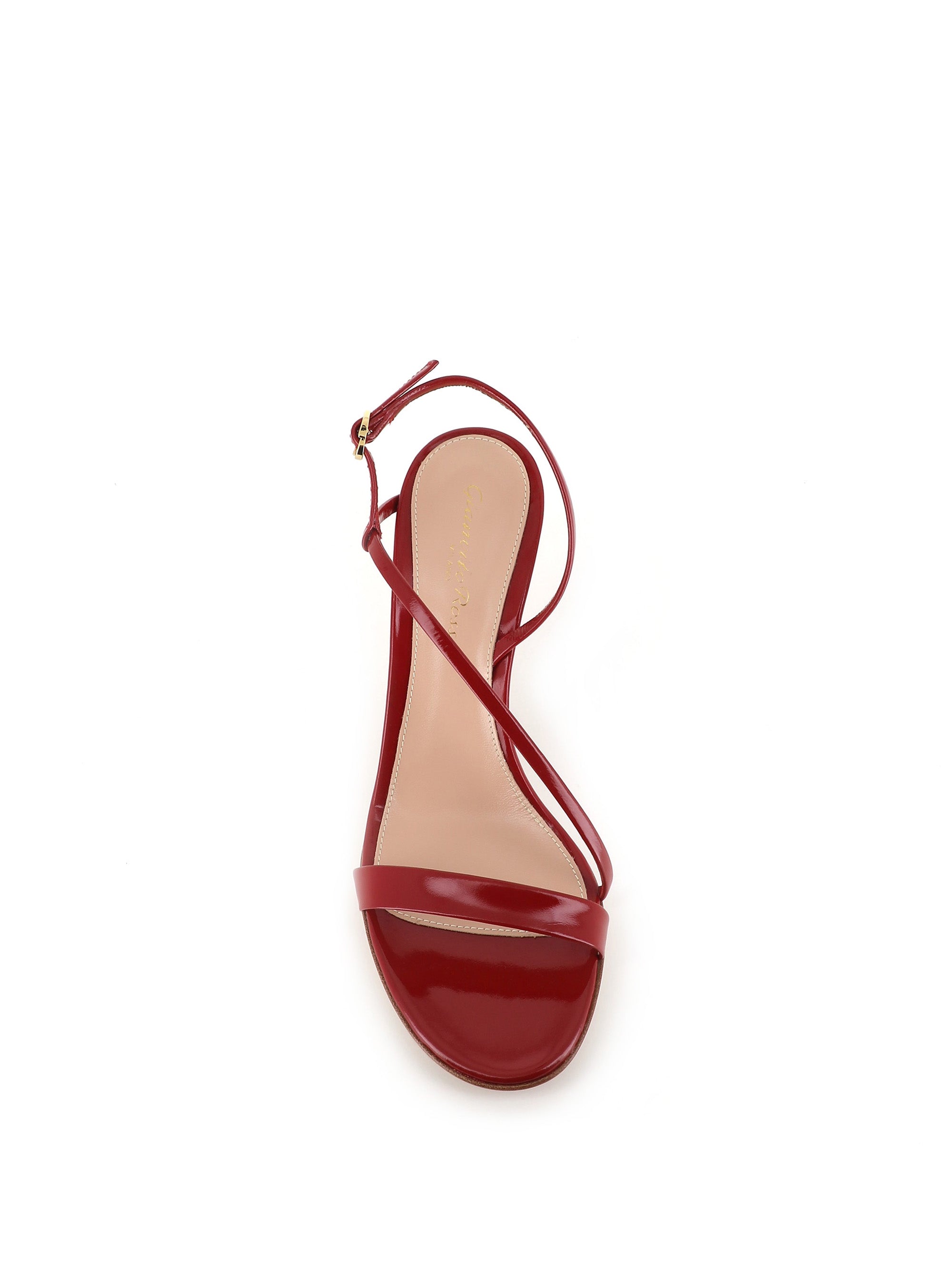  Gianvito Rossi Sandalo Manhattan 70 Rosso Donna - 5