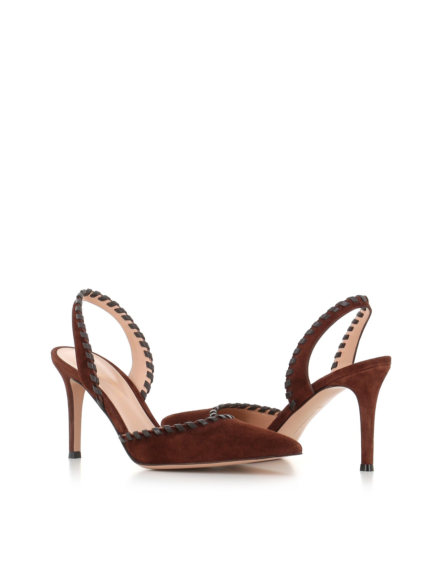  Décolleté Zaira Sling Gianvito Rossi Special_ Marrone - 2