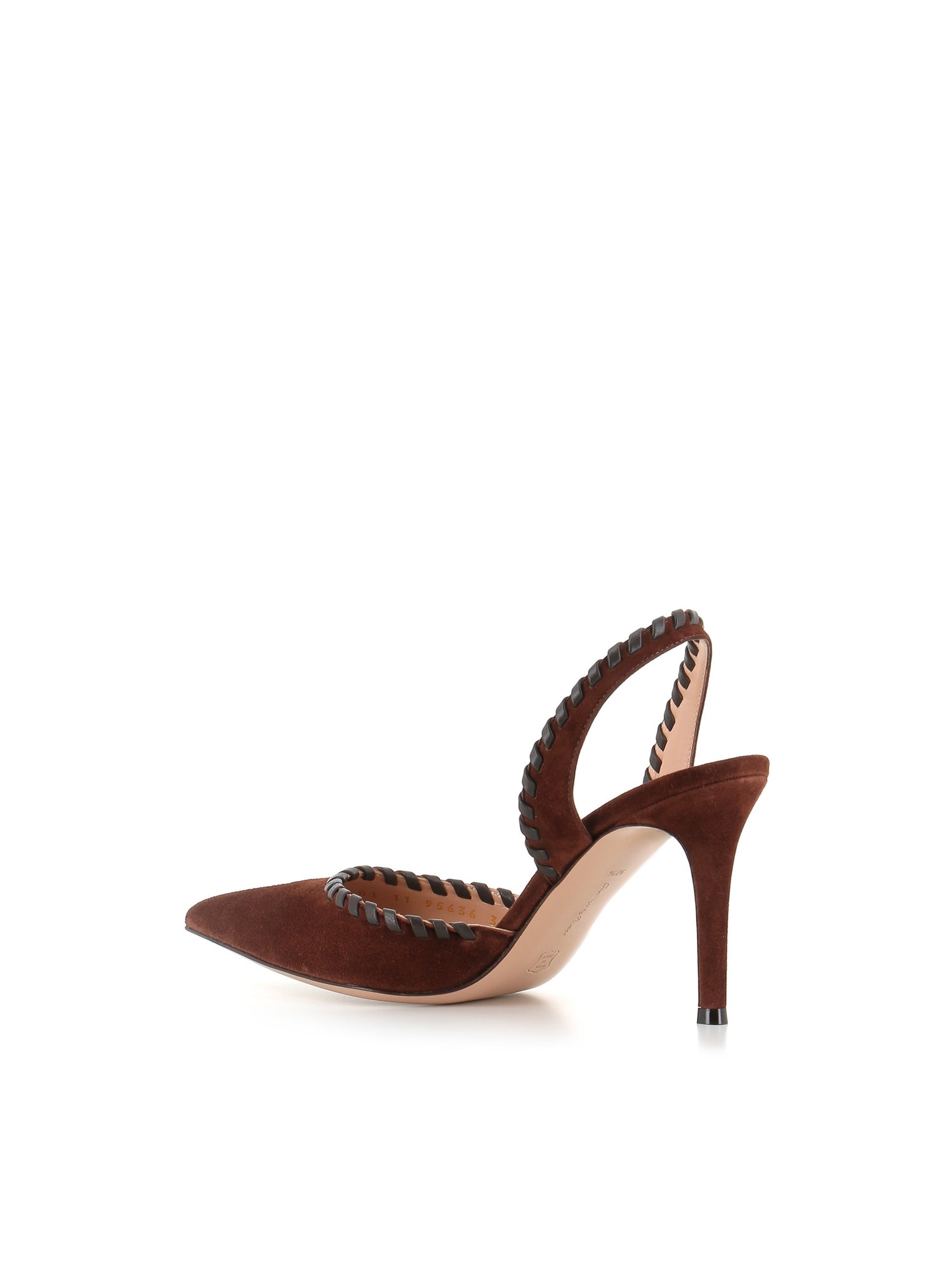  Décolleté Zaira Sling Gianvito Rossi Special_ Marrone - 3
