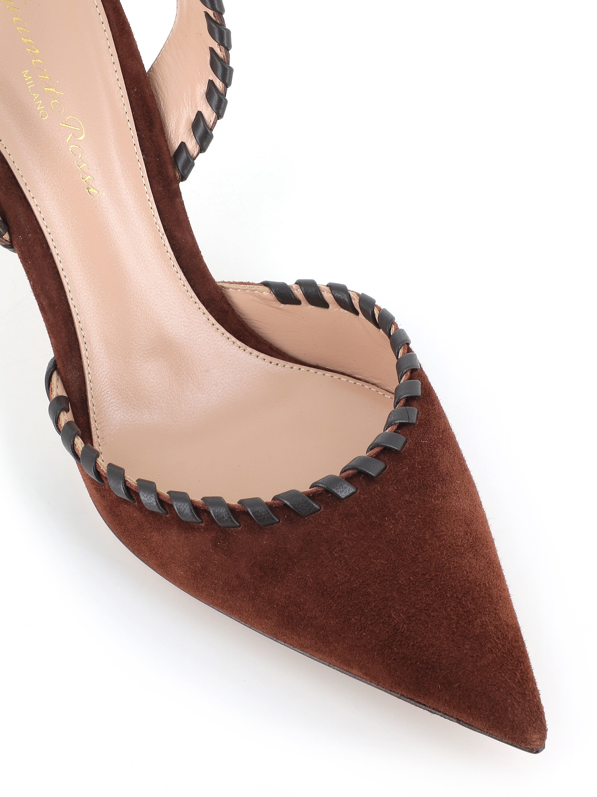  Décolleté Zaira Sling Gianvito Rossi Special_ Marrone - 5