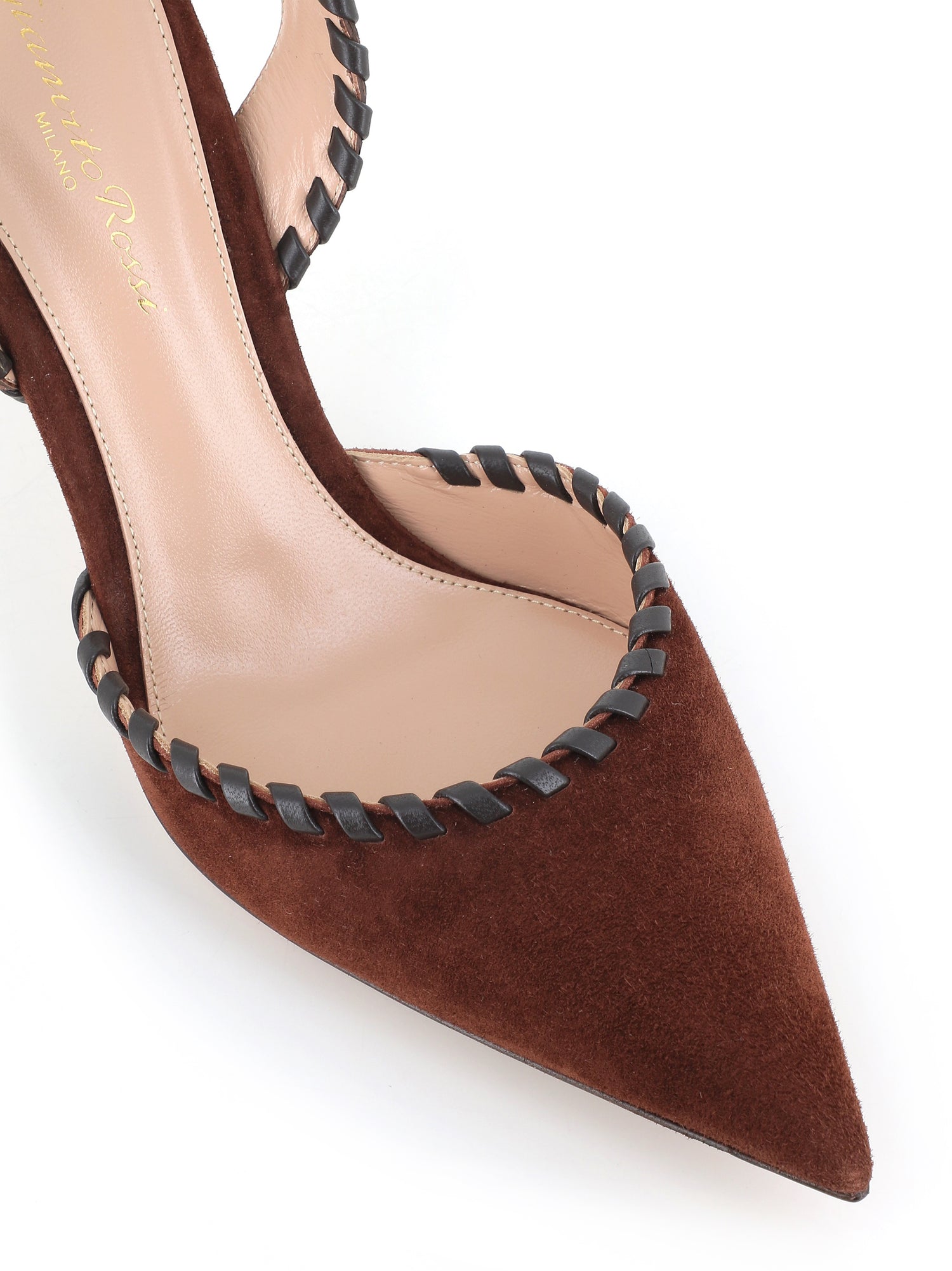  Décolleté Zaira Sling Gianvito Rossi Special_ Marrone - 5