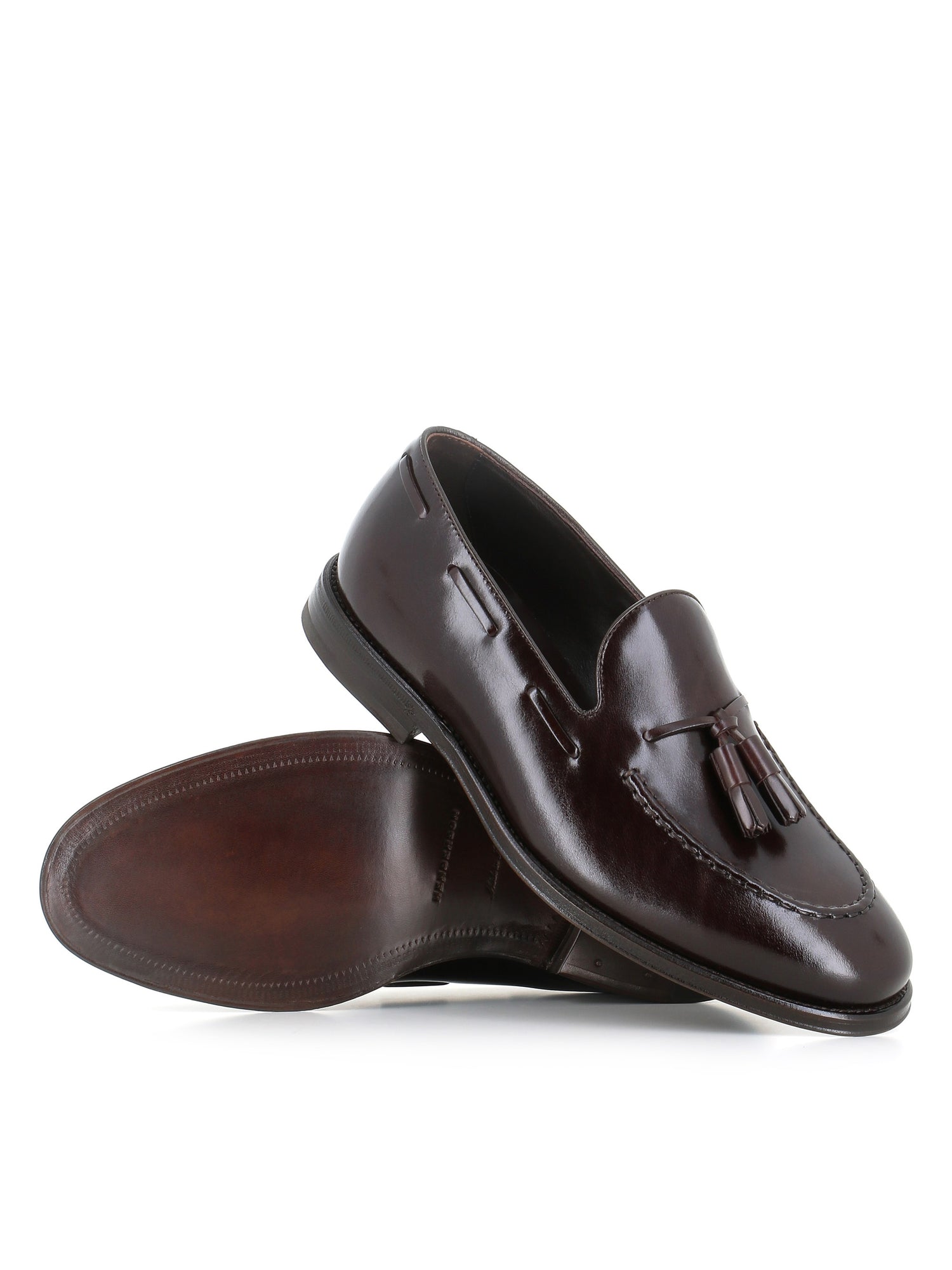  Henderson Baracco Mocassino Con Nappe 72407.p.9 Marrone Uomo - 2