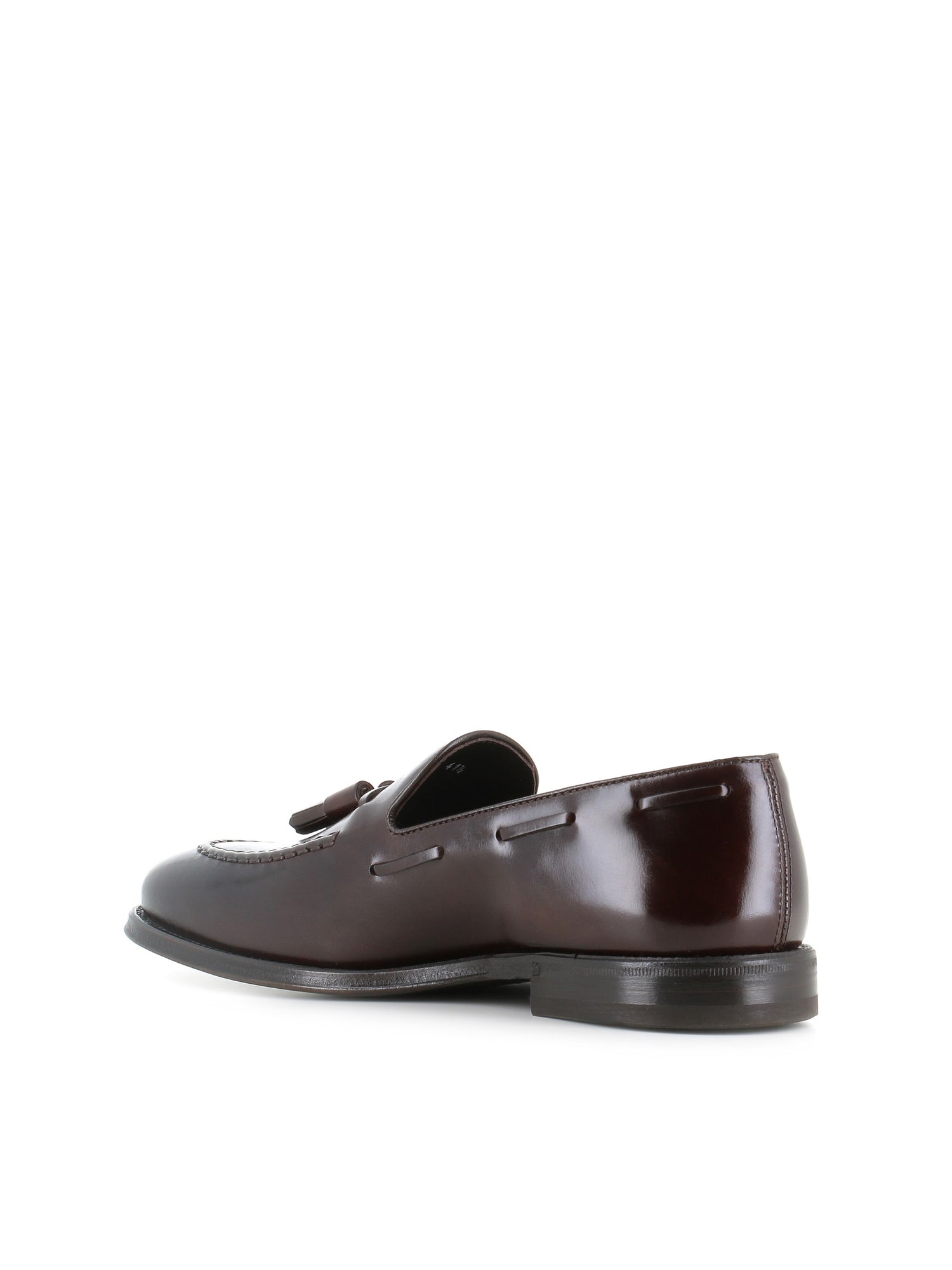  Henderson Baracco Mocassino Con Nappe 72407.p.9 Marrone Uomo - 4