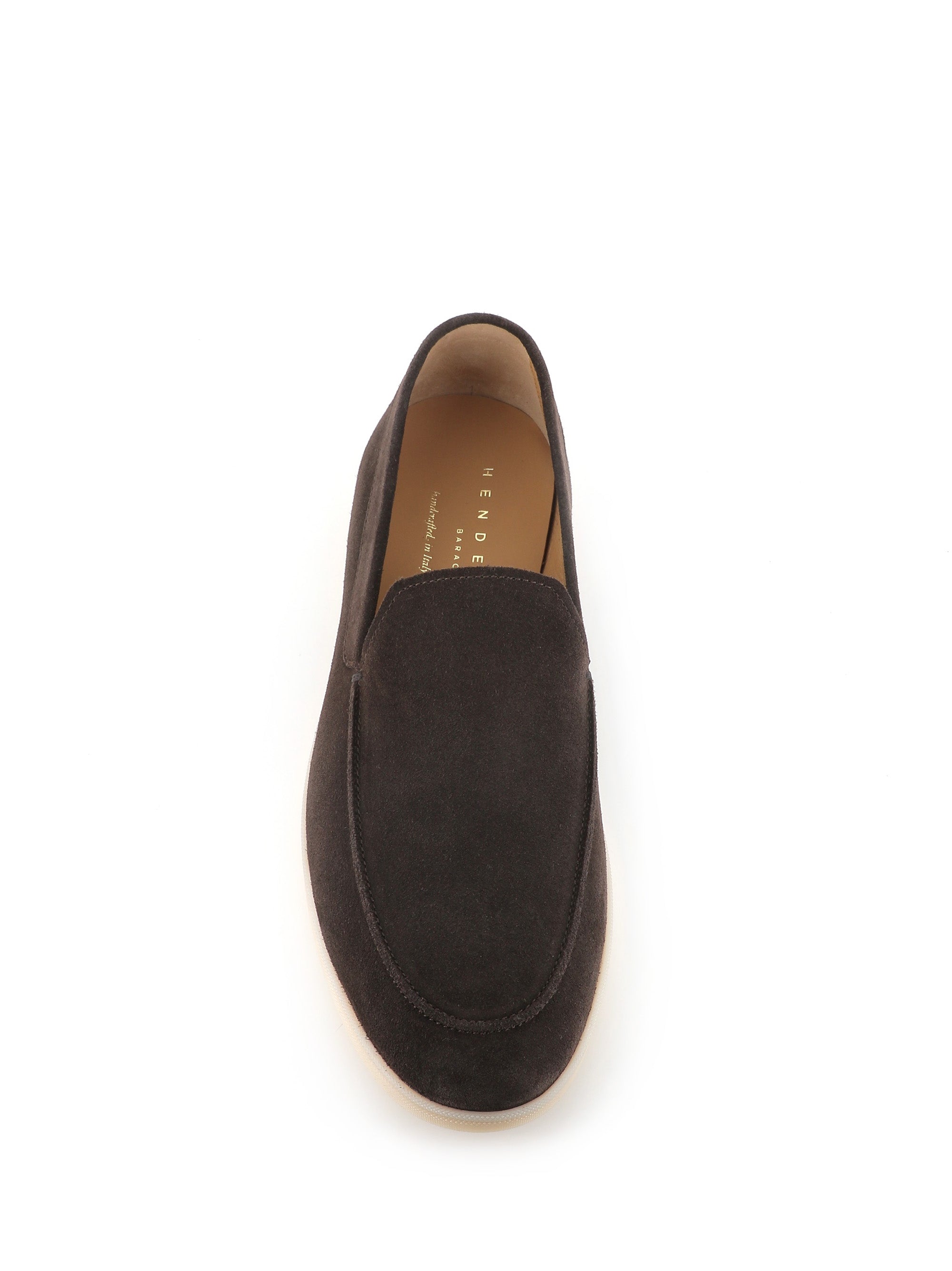  Henderson Baracco Slip-on Panarea 53 Marrone Uomo - 5