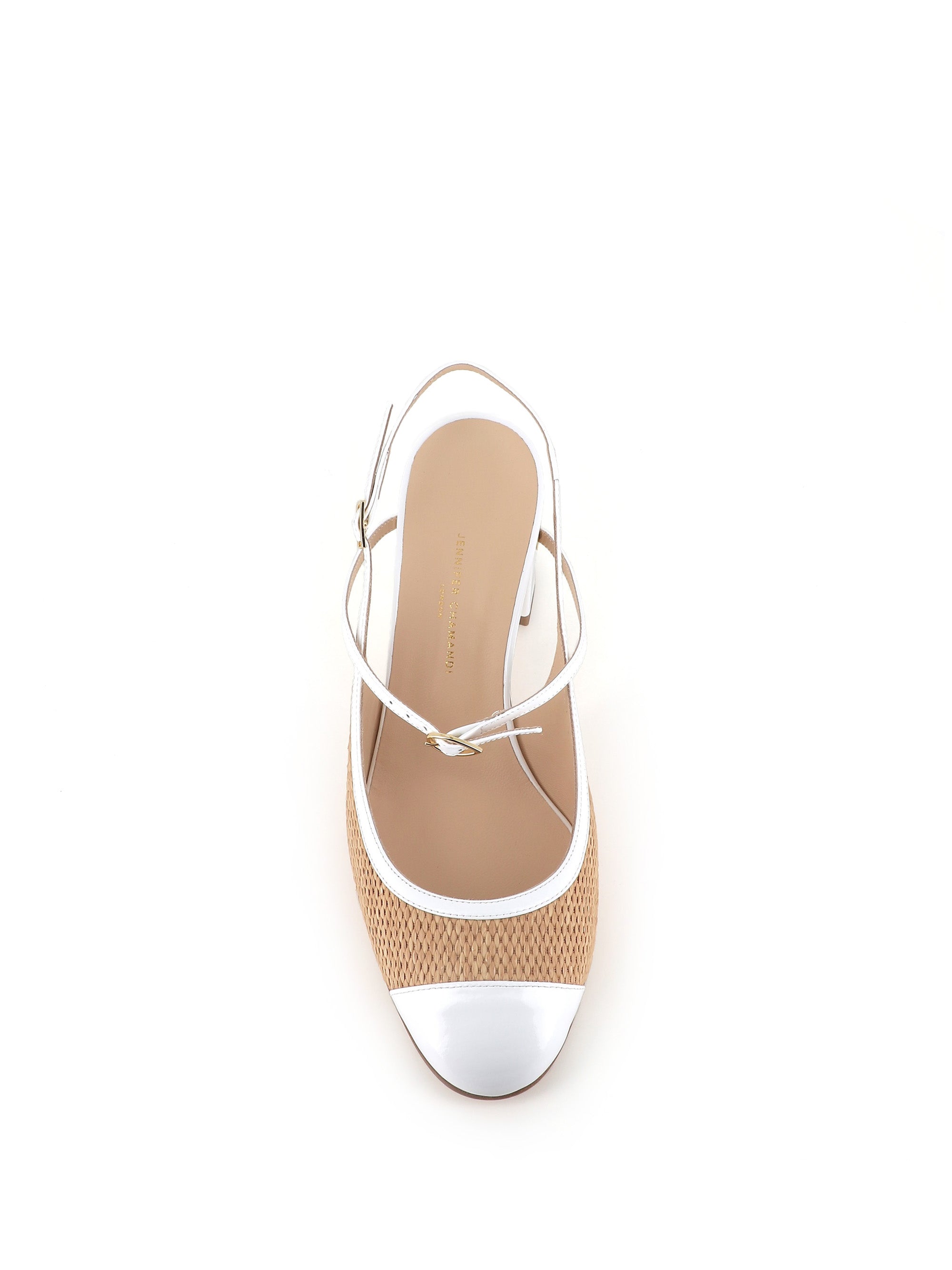  Jennifer Chamandi Décolleté Mattia 65 Beige Donna - 4