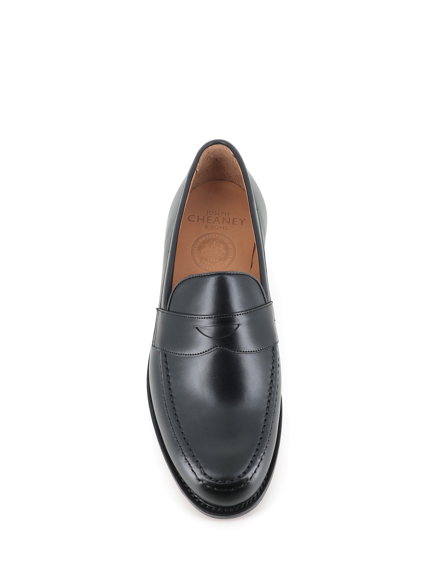  Joseph Cheaney & Sons Mocassino Hudson Nero Uomo - 5