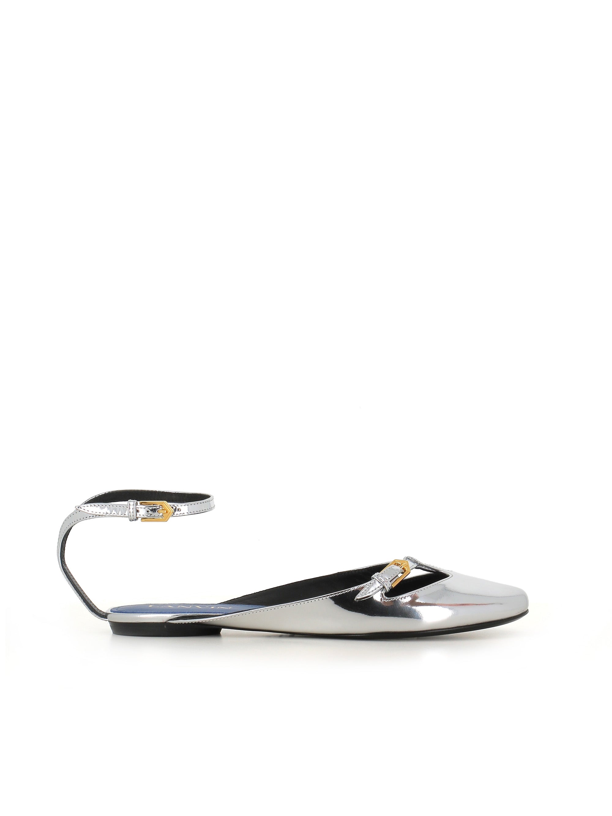  Lanvin Ballerina Argento Donna - 2