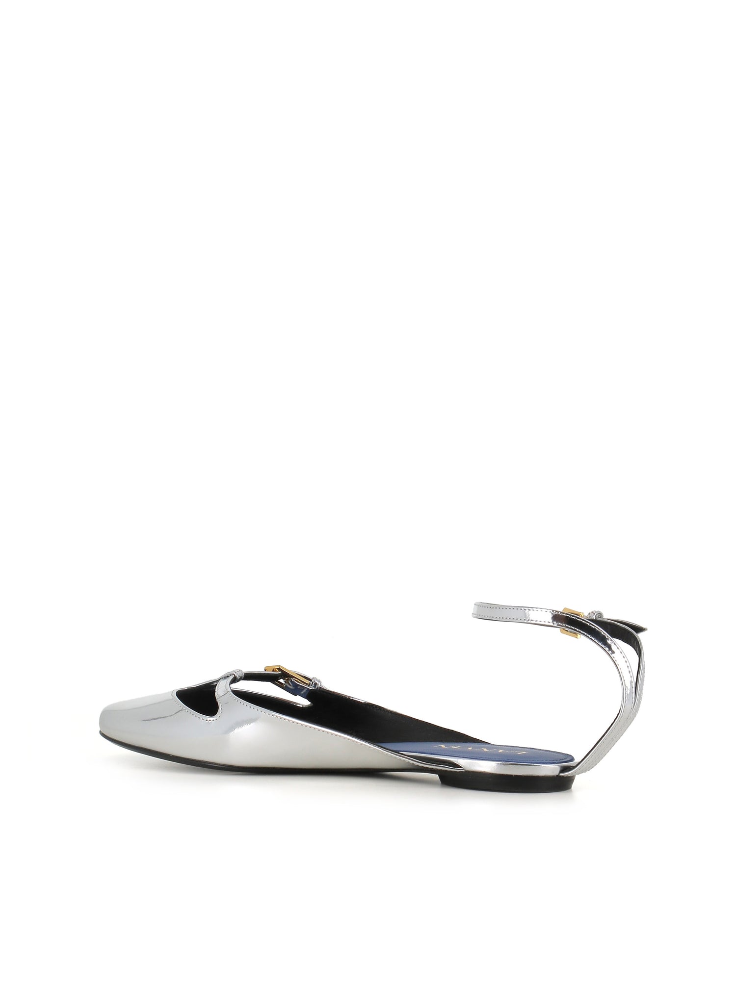  Lanvin Ballerina Argento Donna - 3