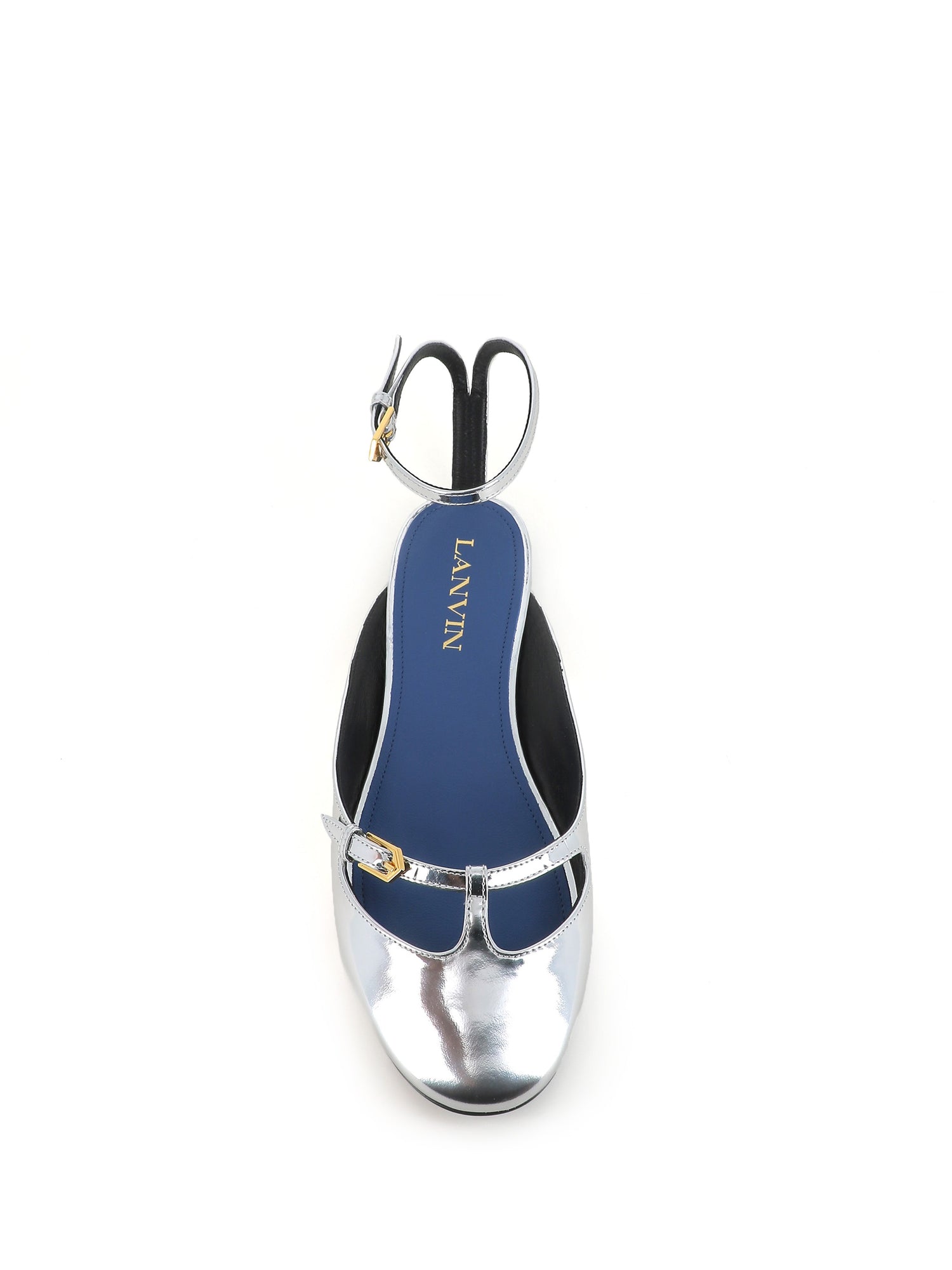  Lanvin Ballerina Argento Donna - 4