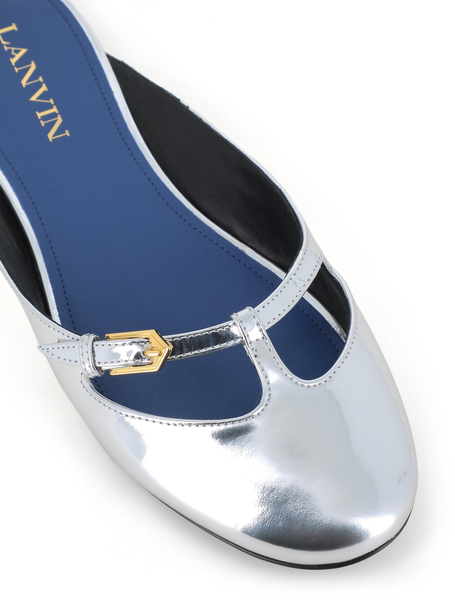  Lanvin Ballerina Argento Donna - 5