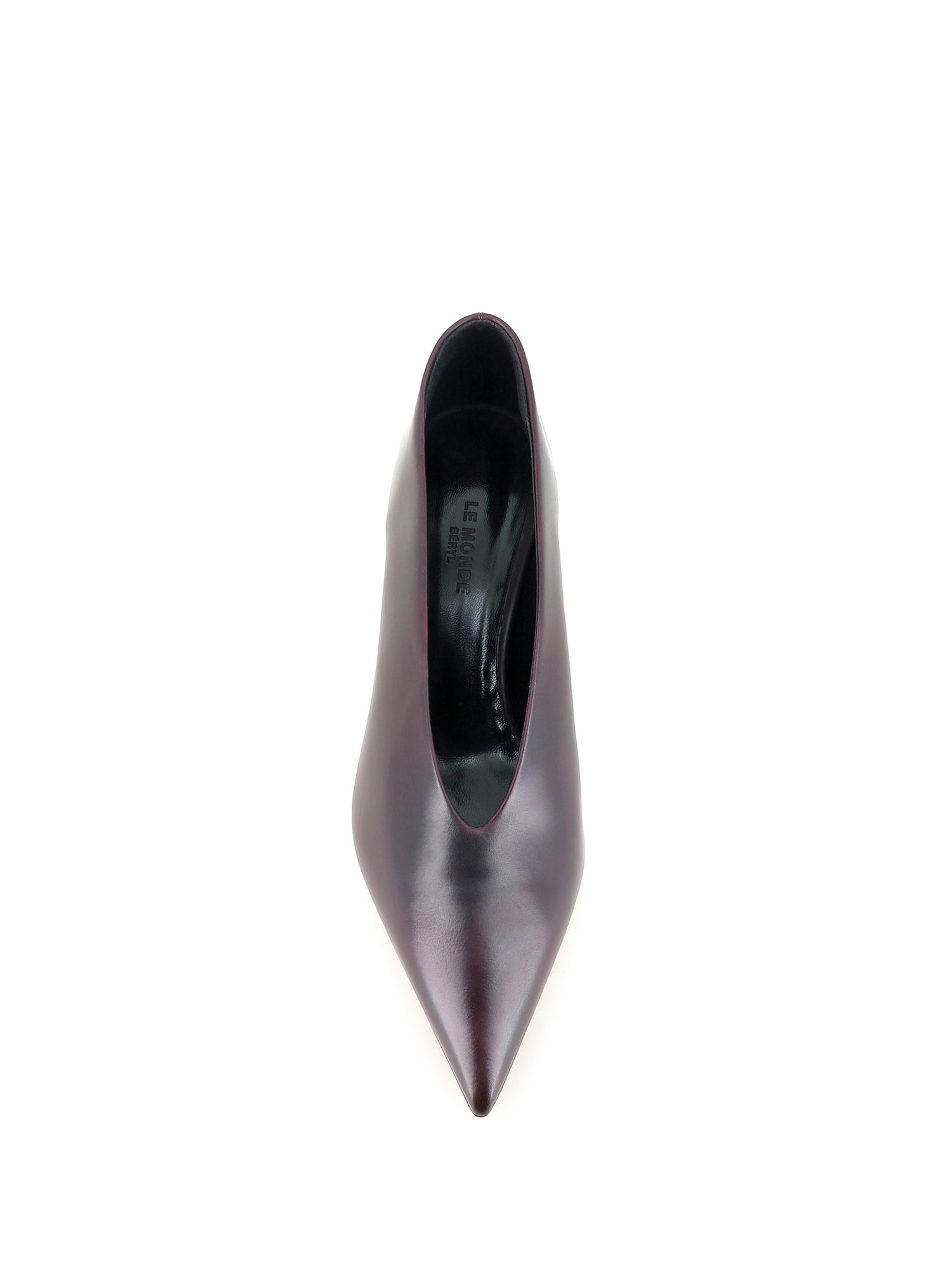  Décollette Babouche Kitten Heel Le Monde Beryl Donna Viola - 4