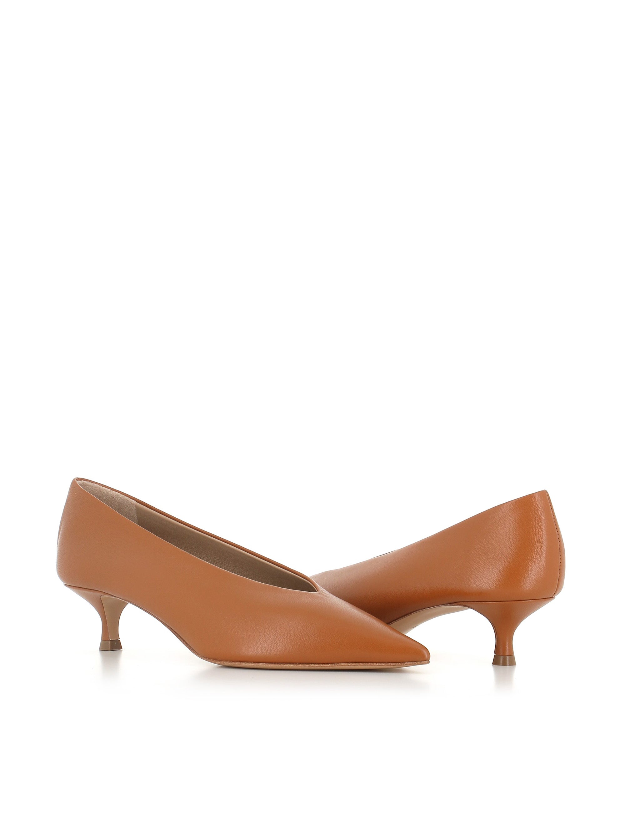  Le Monde Beryl Décollette Babouche Kitten Heel Marrone Donna Special_ - 2