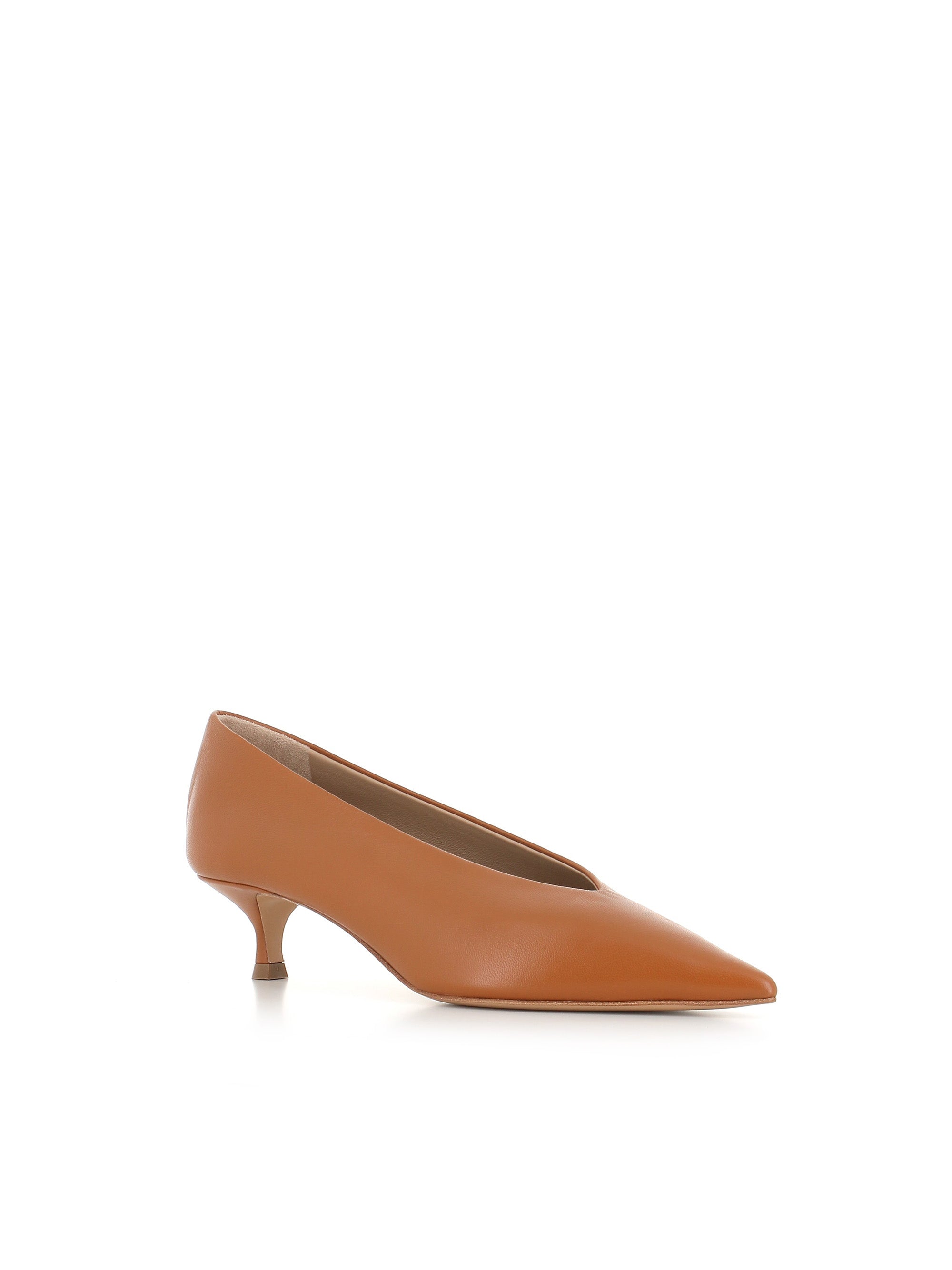  Le Monde Beryl Décollette Babouche Kitten Heel Marrone Donna Special_ - 3
