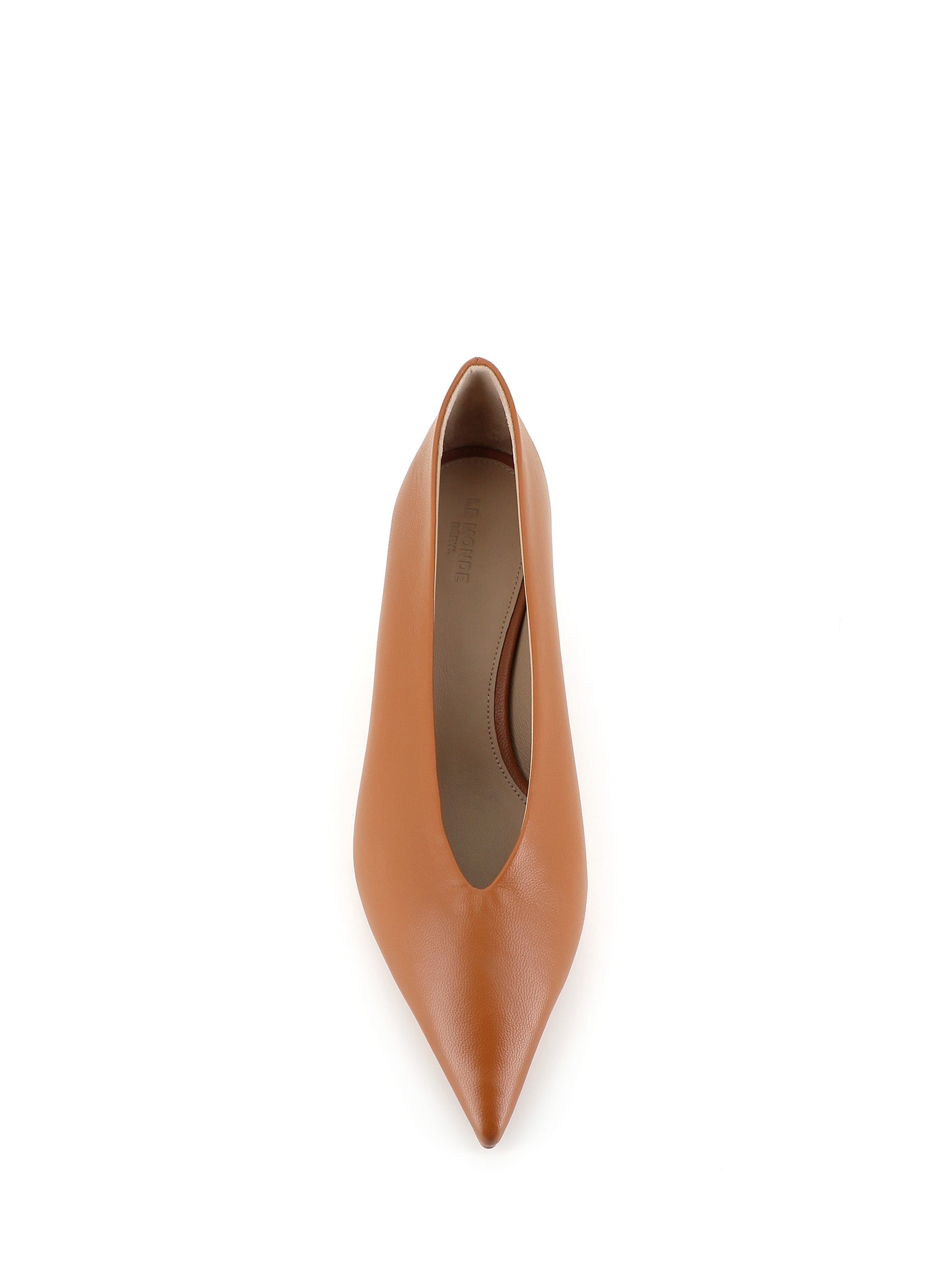  Le Monde Beryl Décollette Babouche Kitten Heel Marrone Donna Special_ - 5