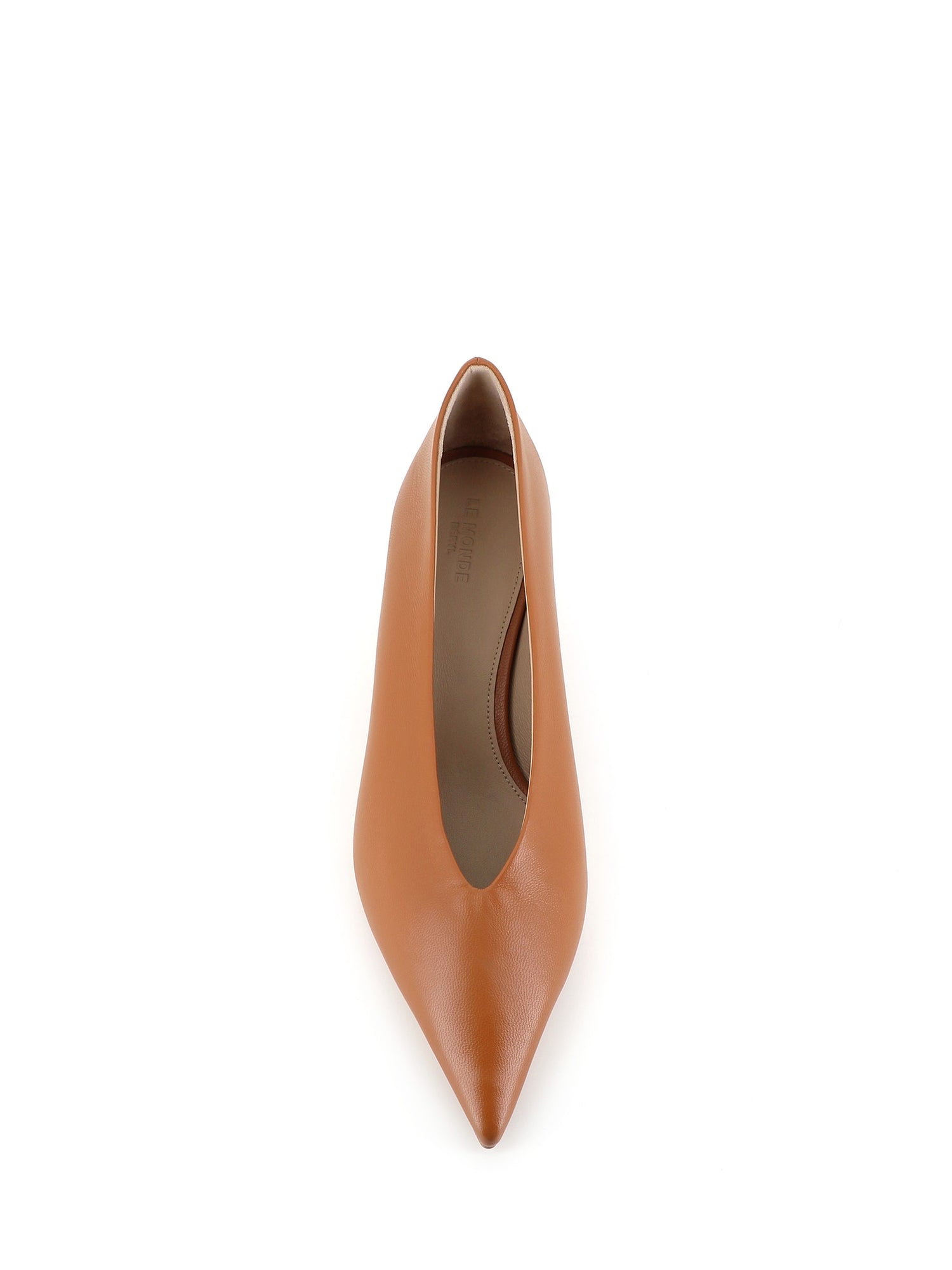  Le Monde Beryl Décollette Babouche Kitten Heel Marrone Donna Special_ - 5