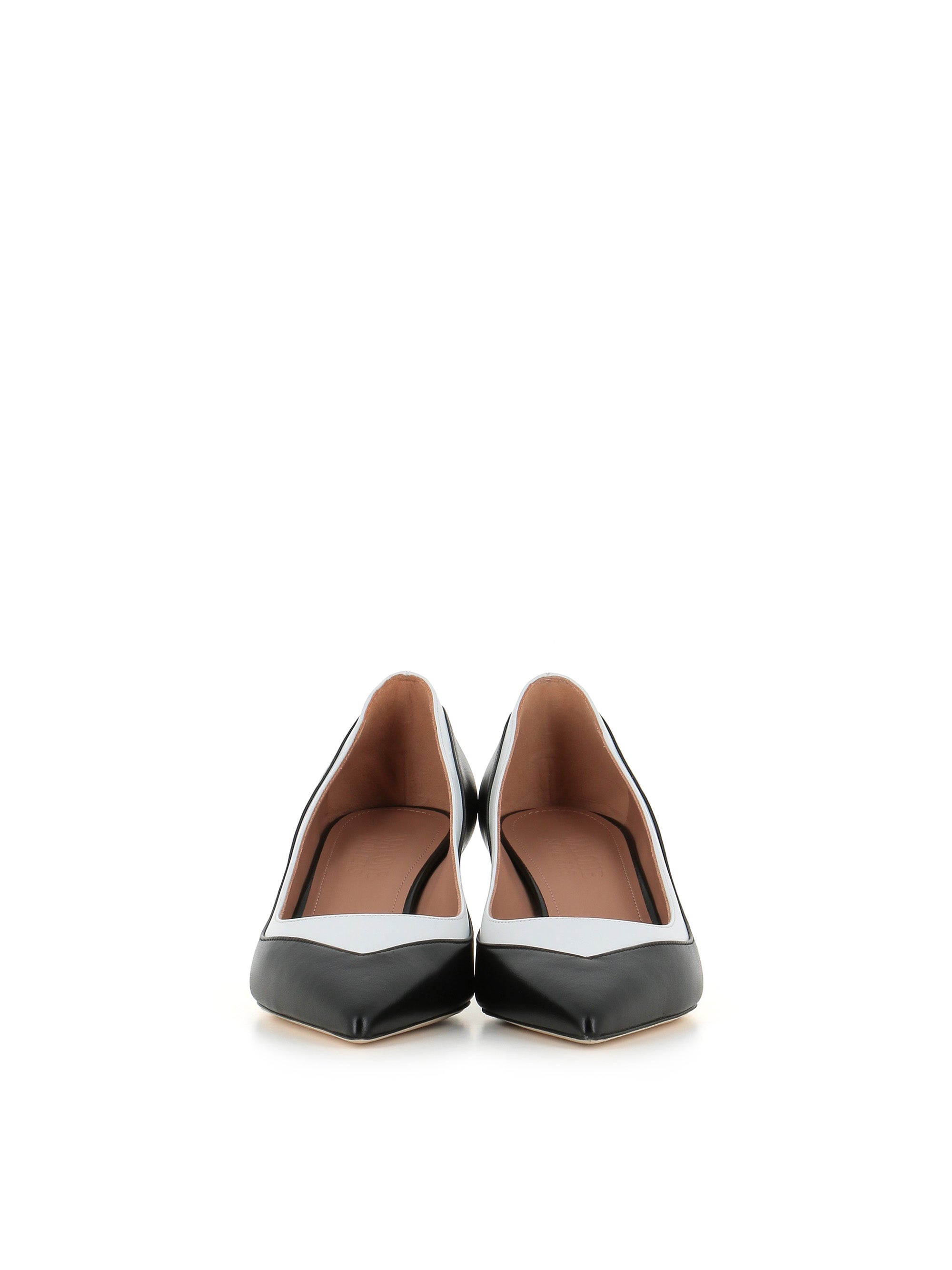  Décolleté Emmanuelle 45-2 Malone Souliers Donna Bianco - 2