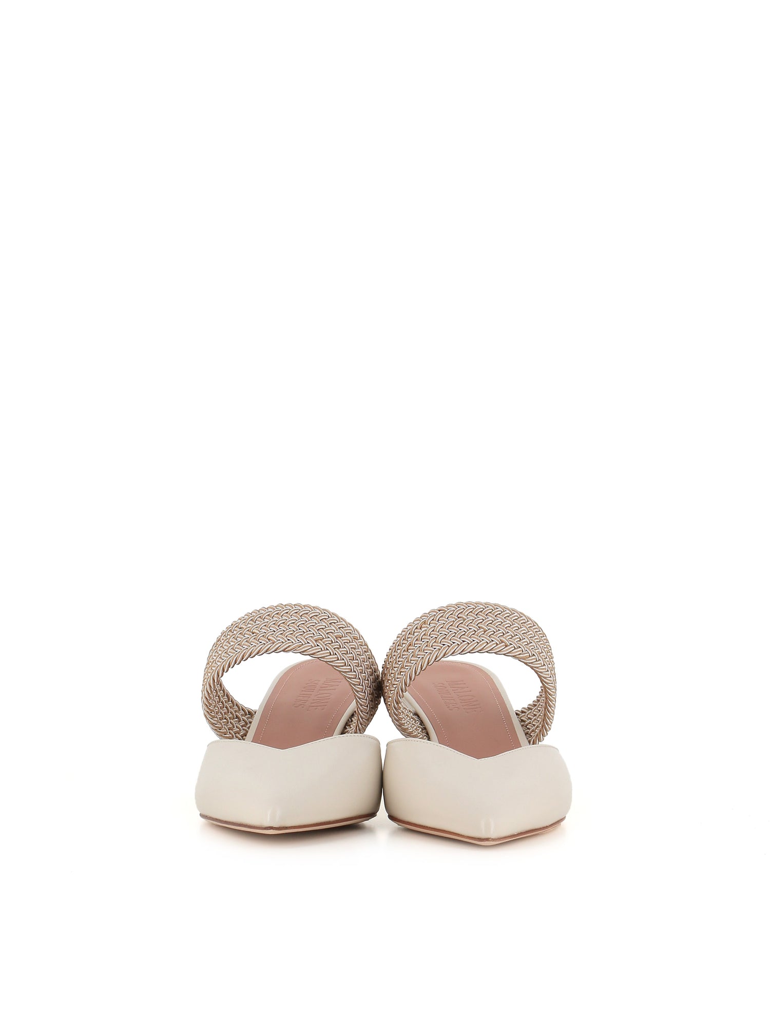  Sabot Maisie Ms 45-1 Malone Souliers Donna Bianco - 2