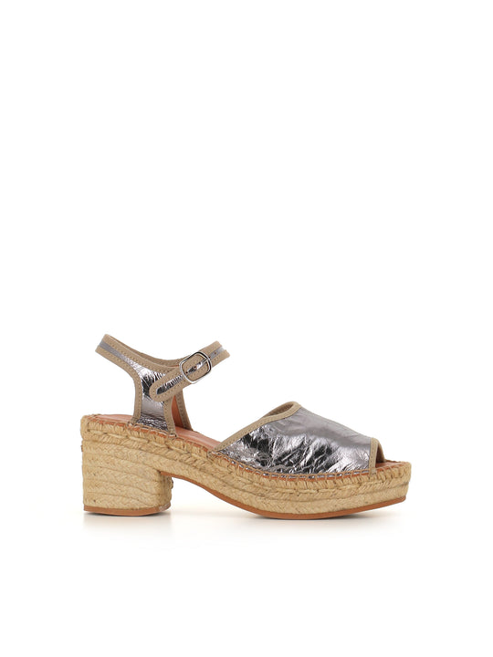 Naguisa Sandalo Argento Donna