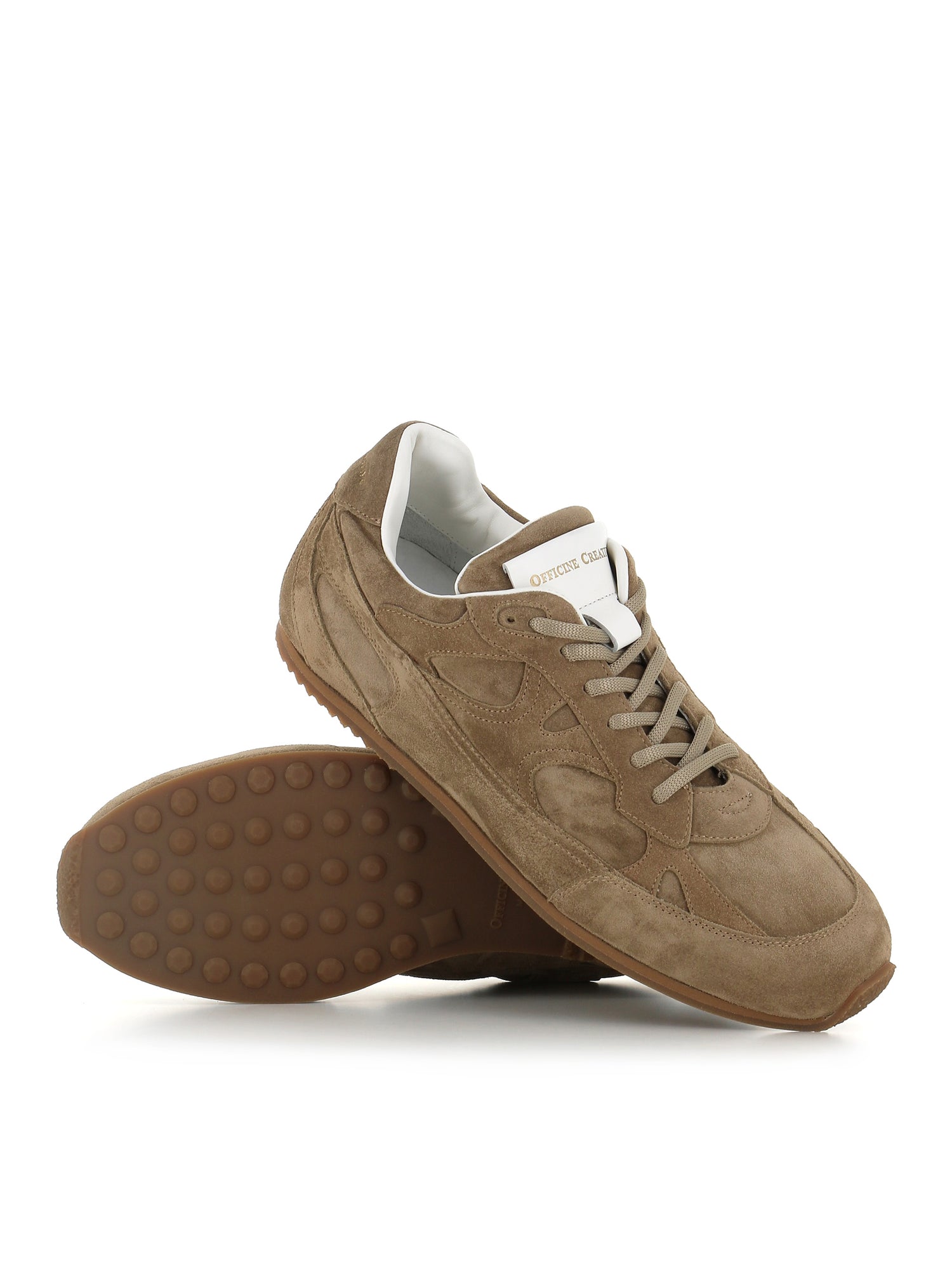  Officine Creative Sneaker Away/001 Beige Uomo - 2