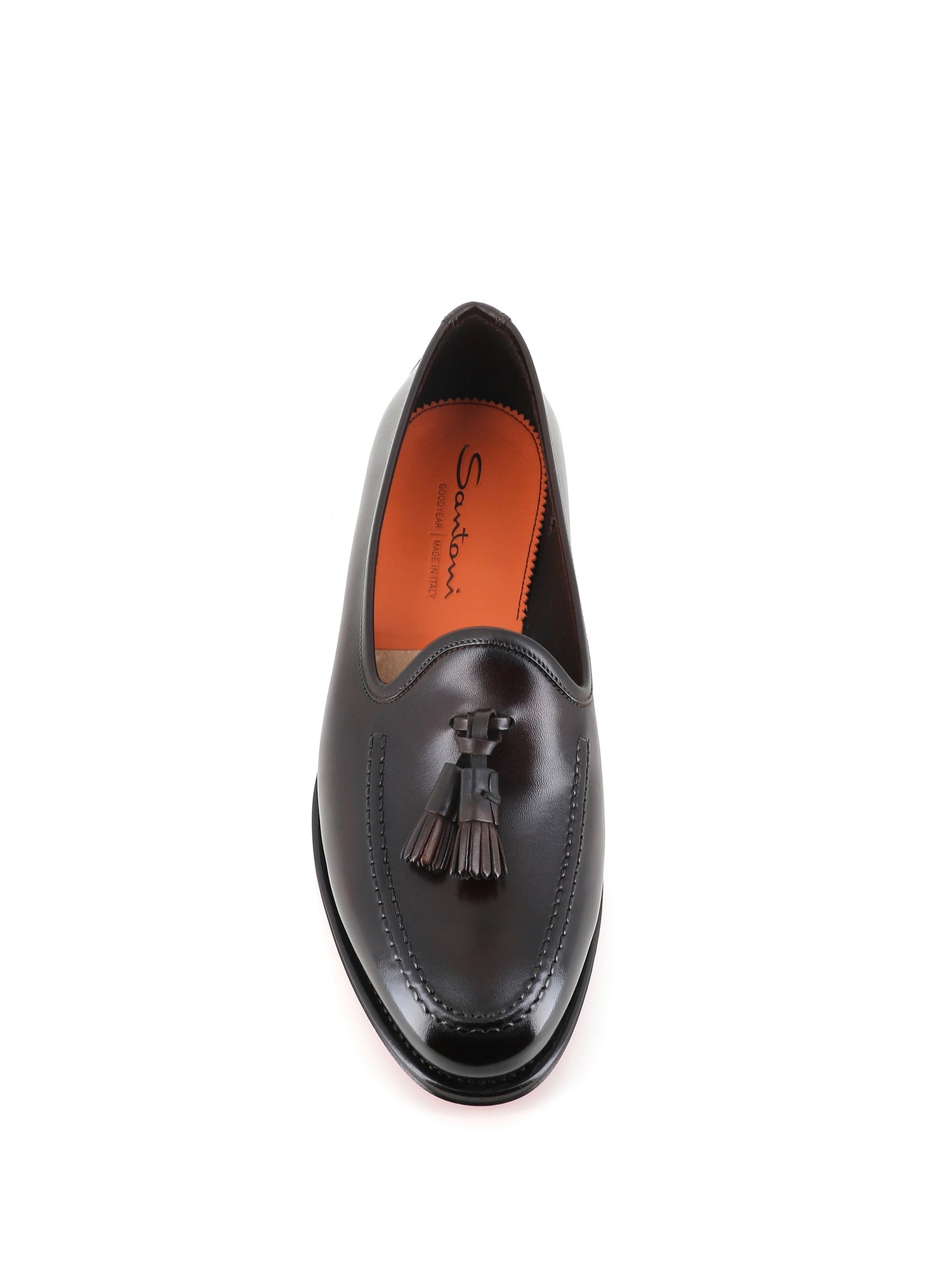  Loafer Andrew-vvd Santoni Uomo Marrone - 5