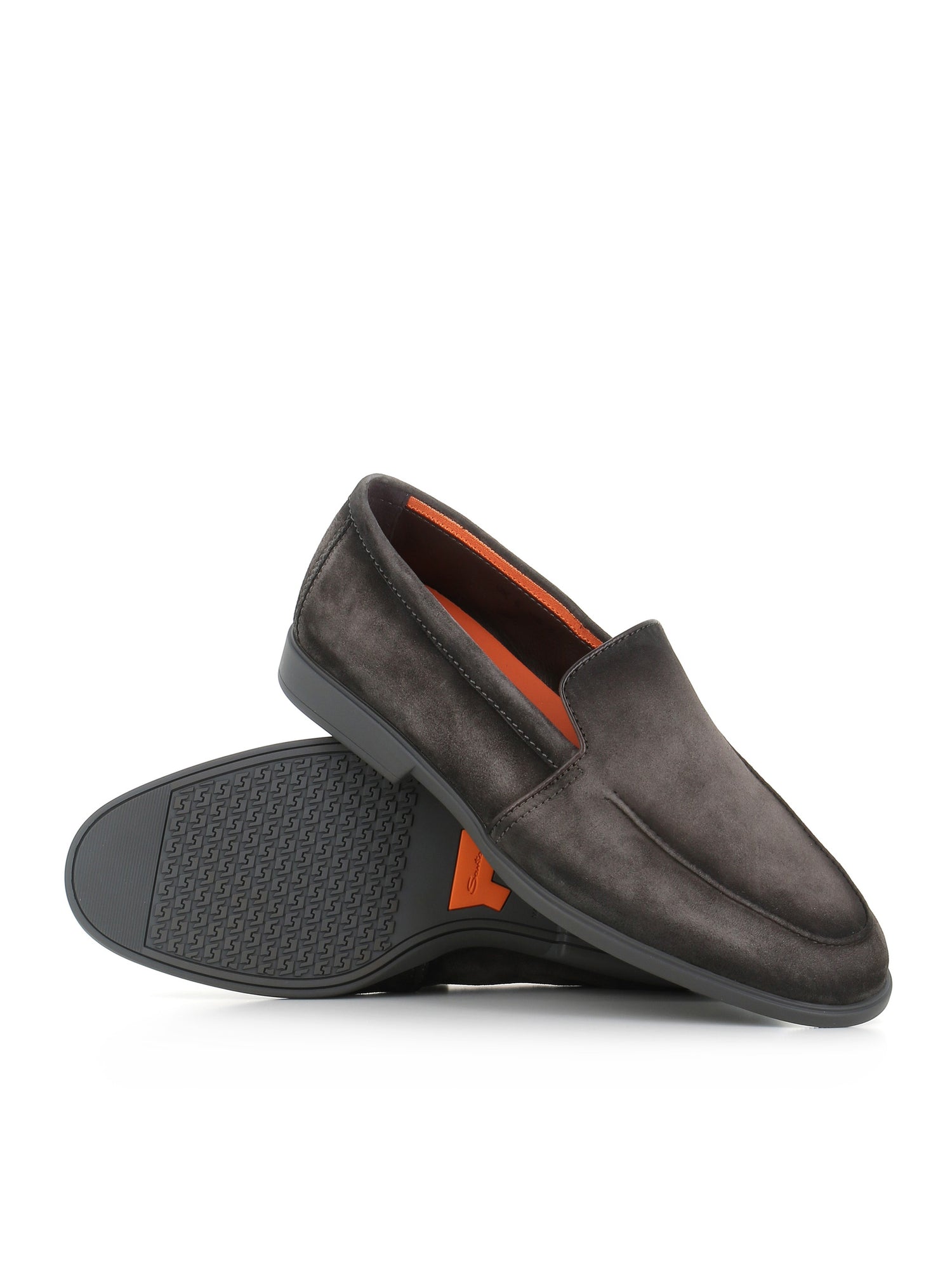  Slip-on Malibu-lf14 Santoni Uomo Grigio - 2