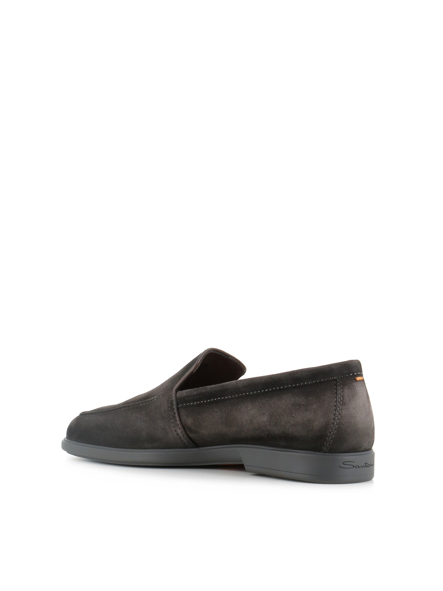  Slip-on Malibu-lf14 Santoni Uomo Grigio - 4