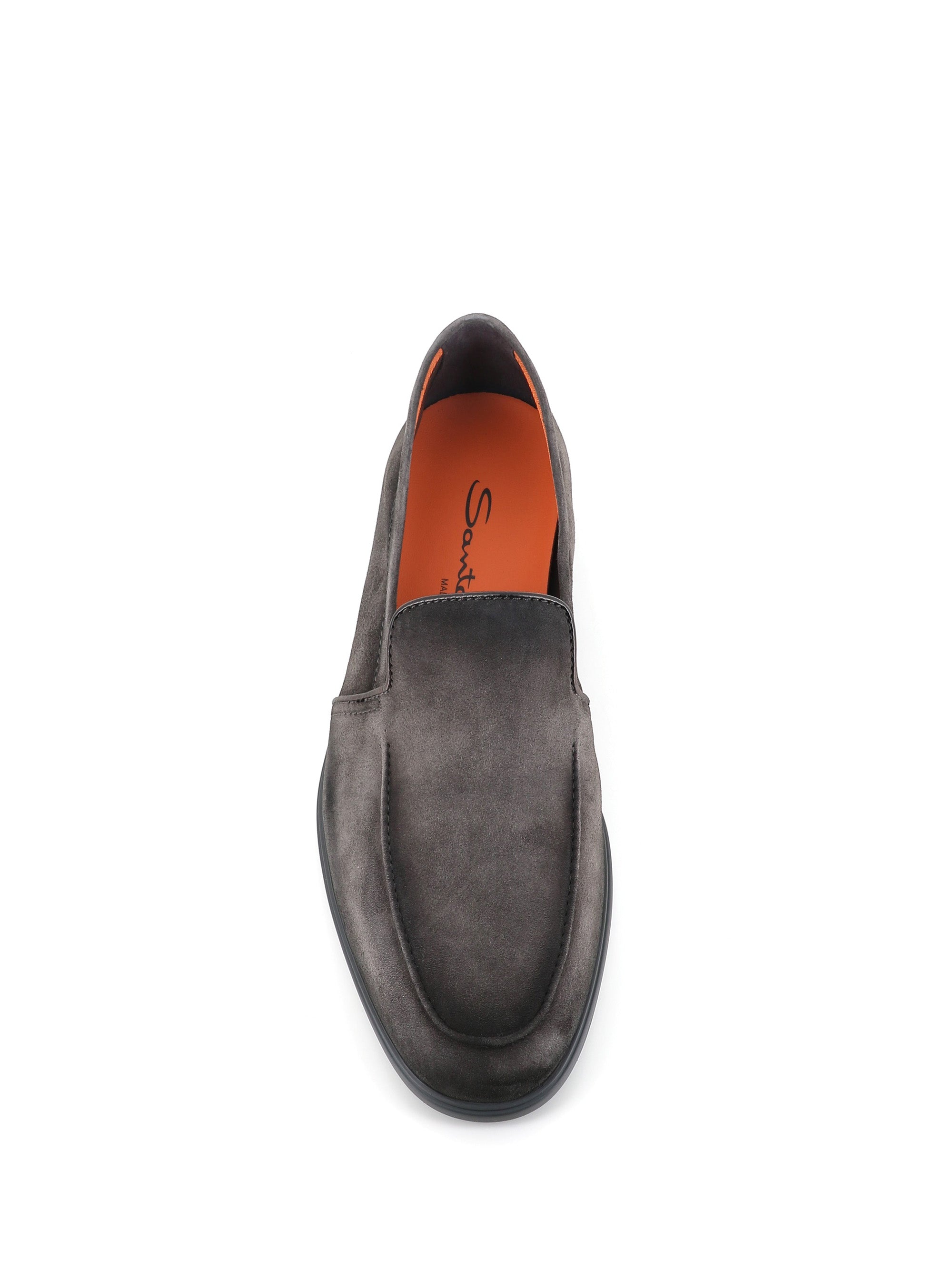  Slip-on Malibu-lf14 Santoni Uomo Grigio - 5