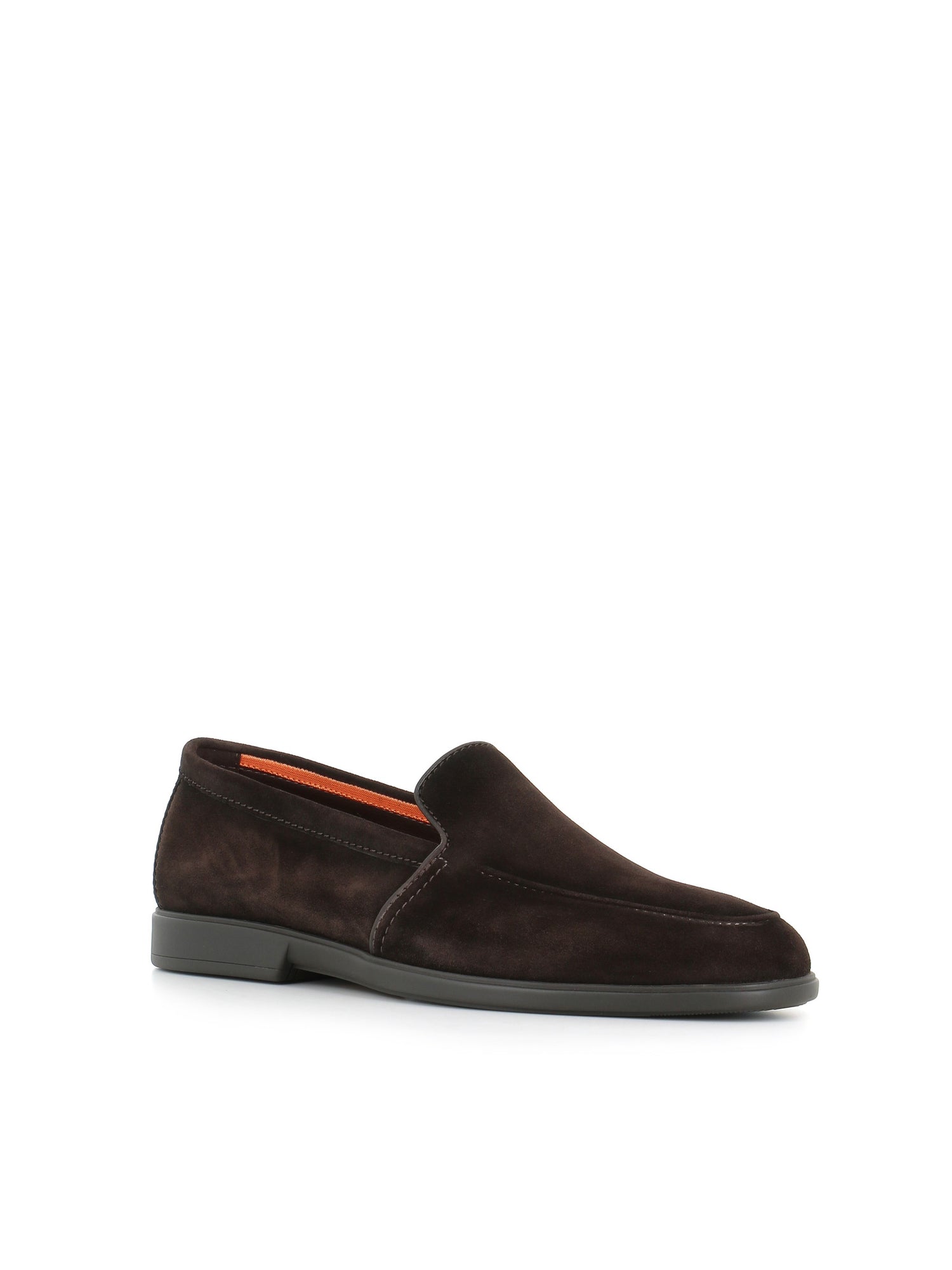  Slip-on Malibu Santoni Uomo Marrone - 3