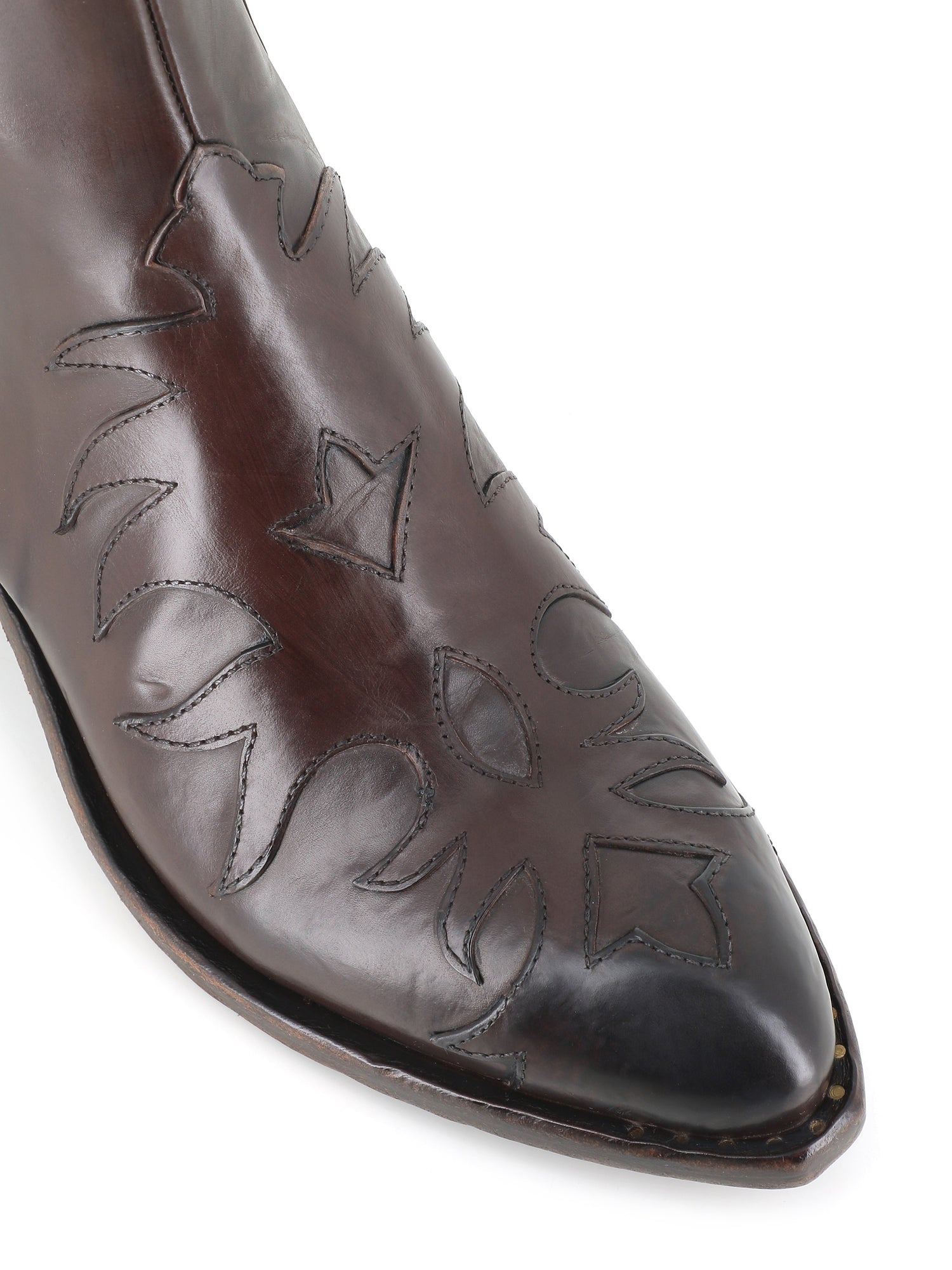  Texan Boot Sr3645sq Sartore Donna Marrone - 5