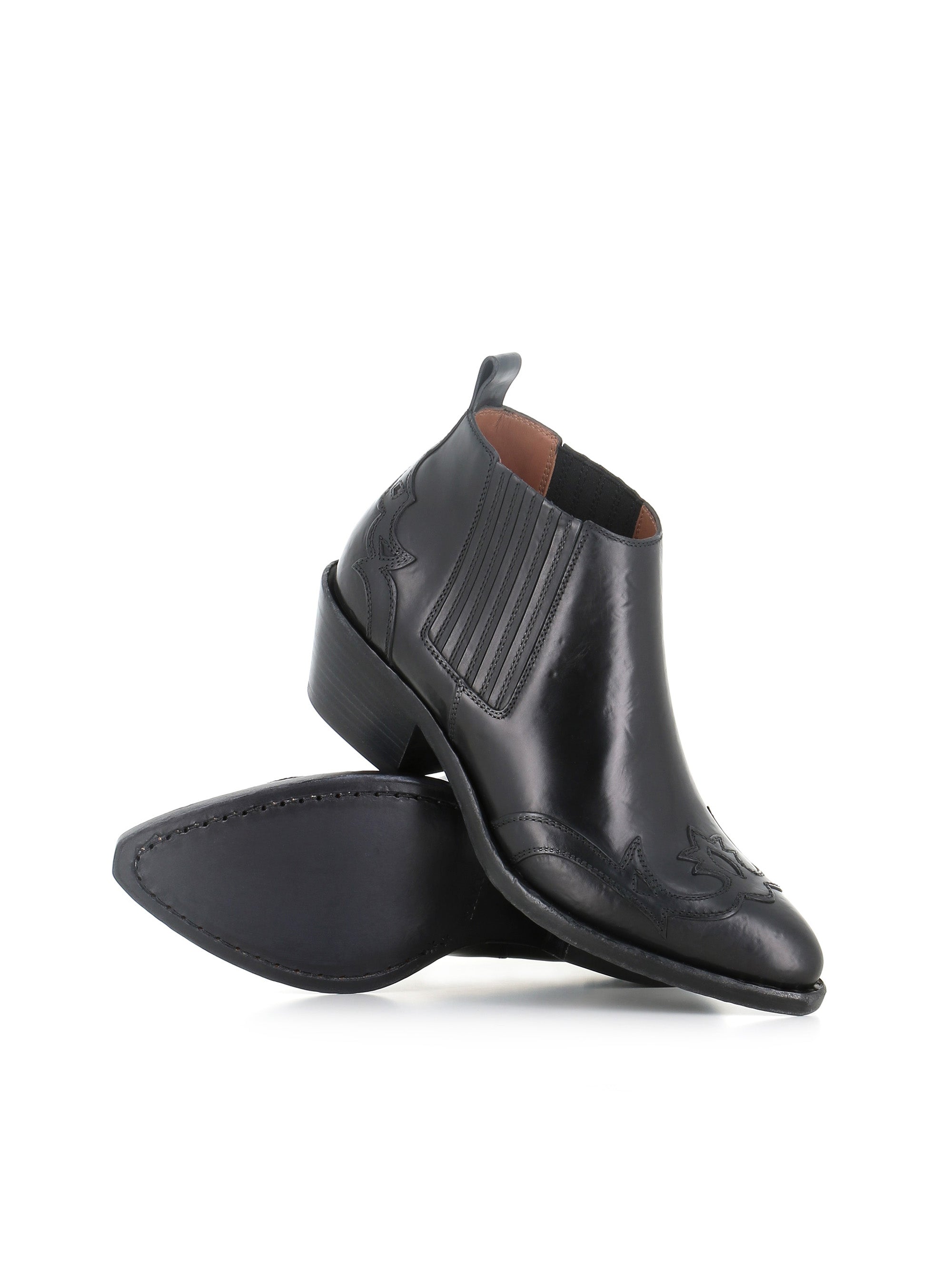  Texan Sr470408 Sartore Donna Nero - 2