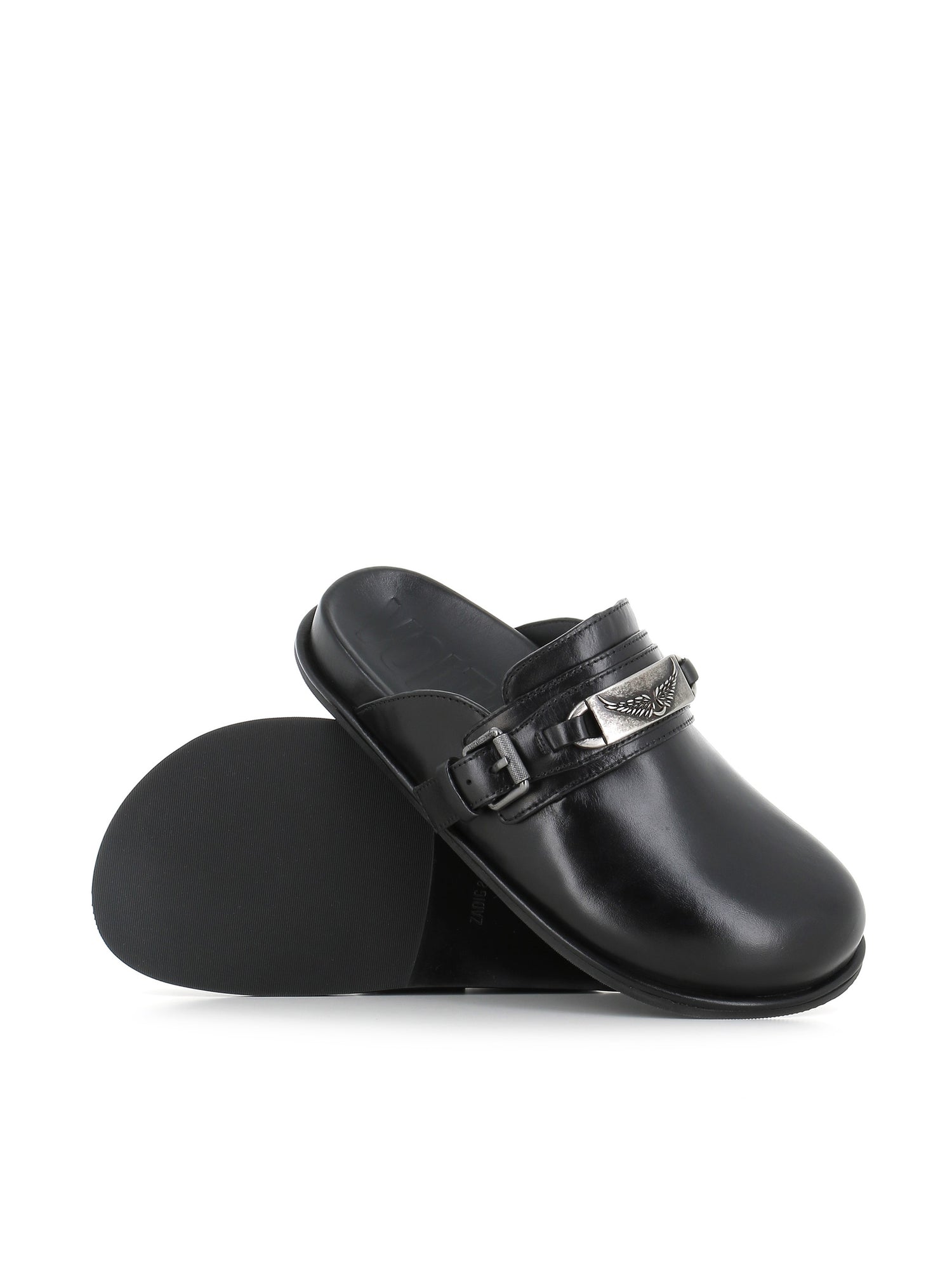  Sabot Angie Gourmette Zadig&voltaire Donna Nero - 2