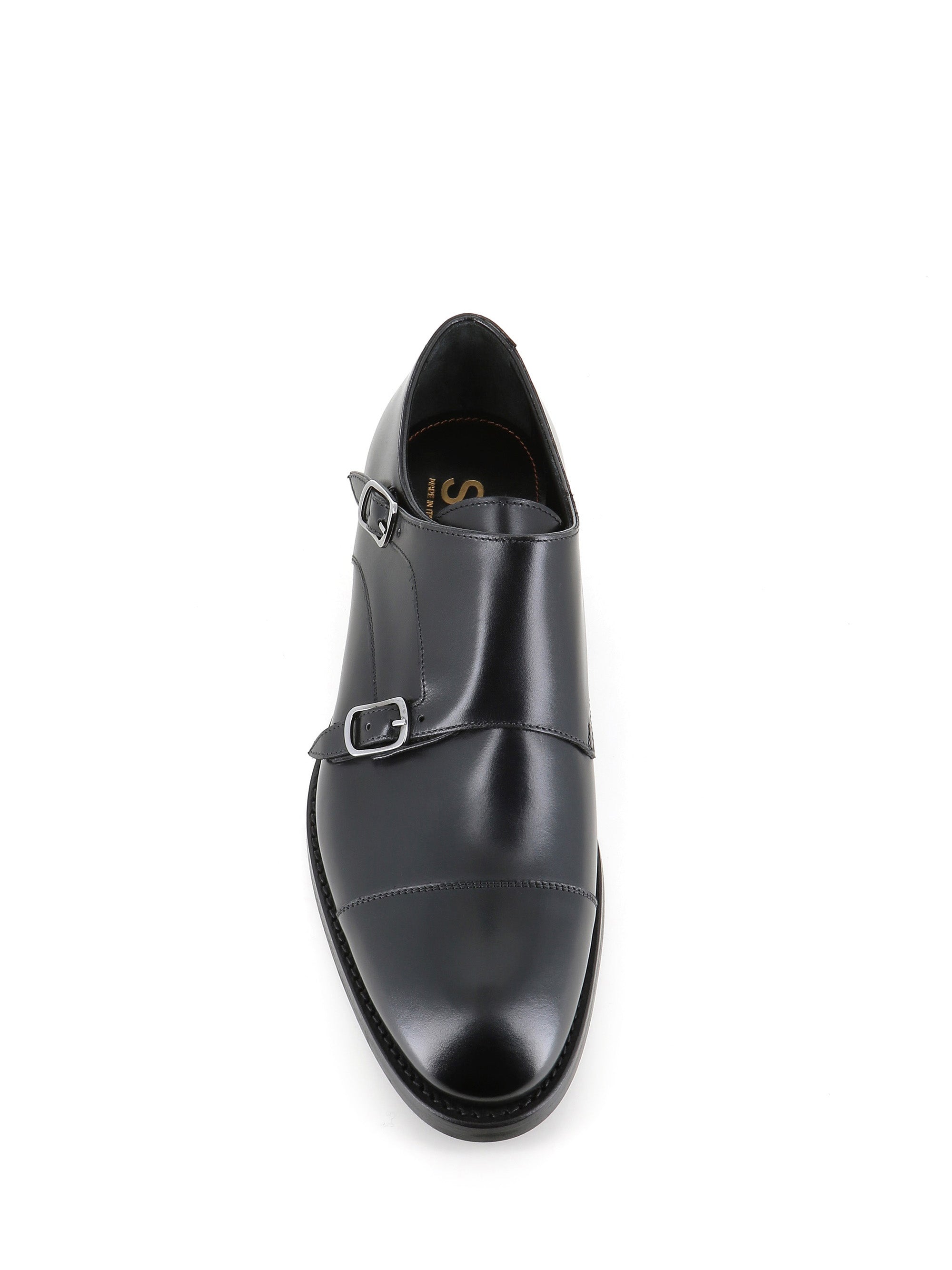  Salle Doppia Fibbia 477-151 Nero Uomo Special_ - 5