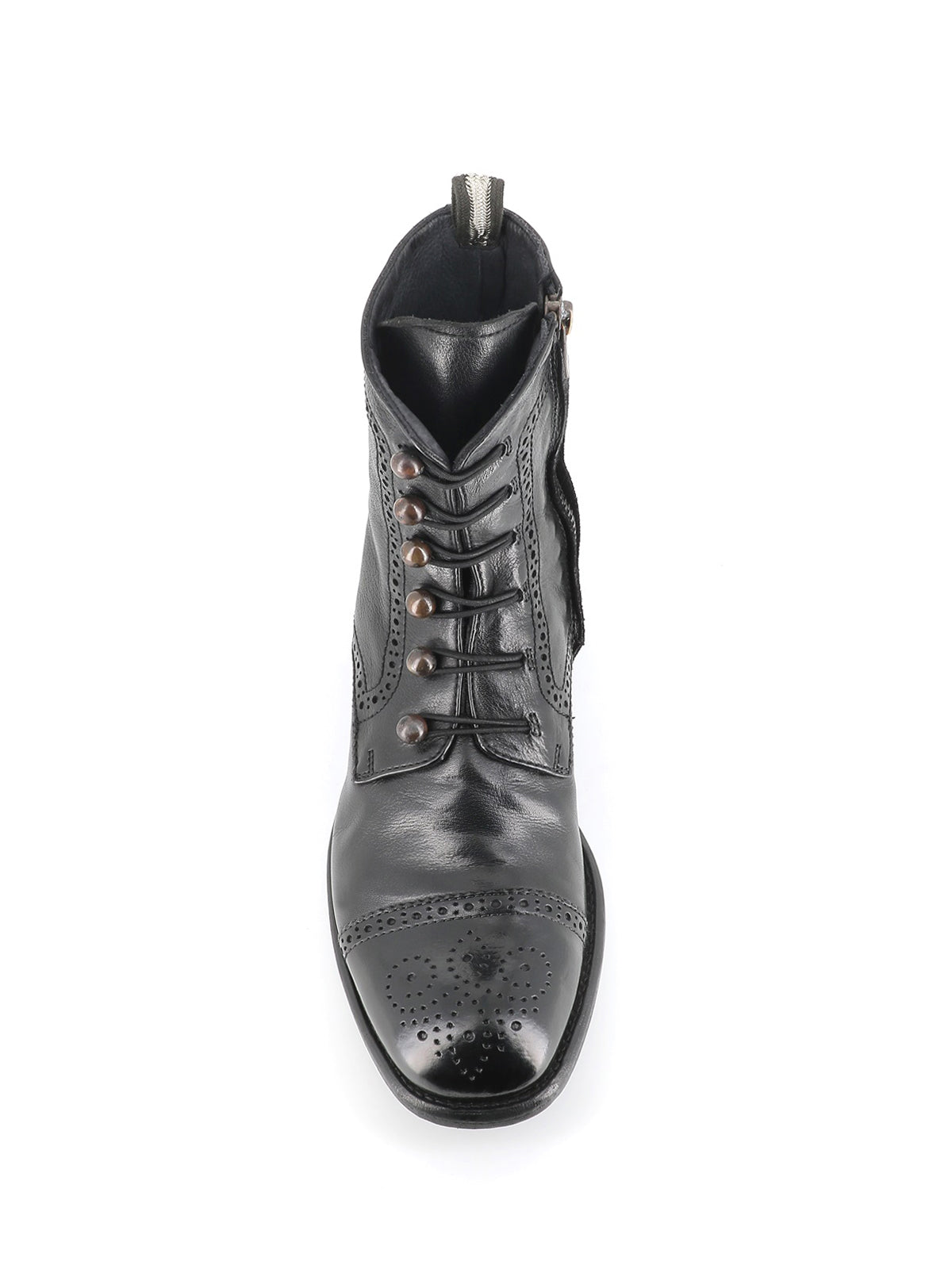  Lace-up Boot Calixte/023 Officine Creative Donna Nero - 4