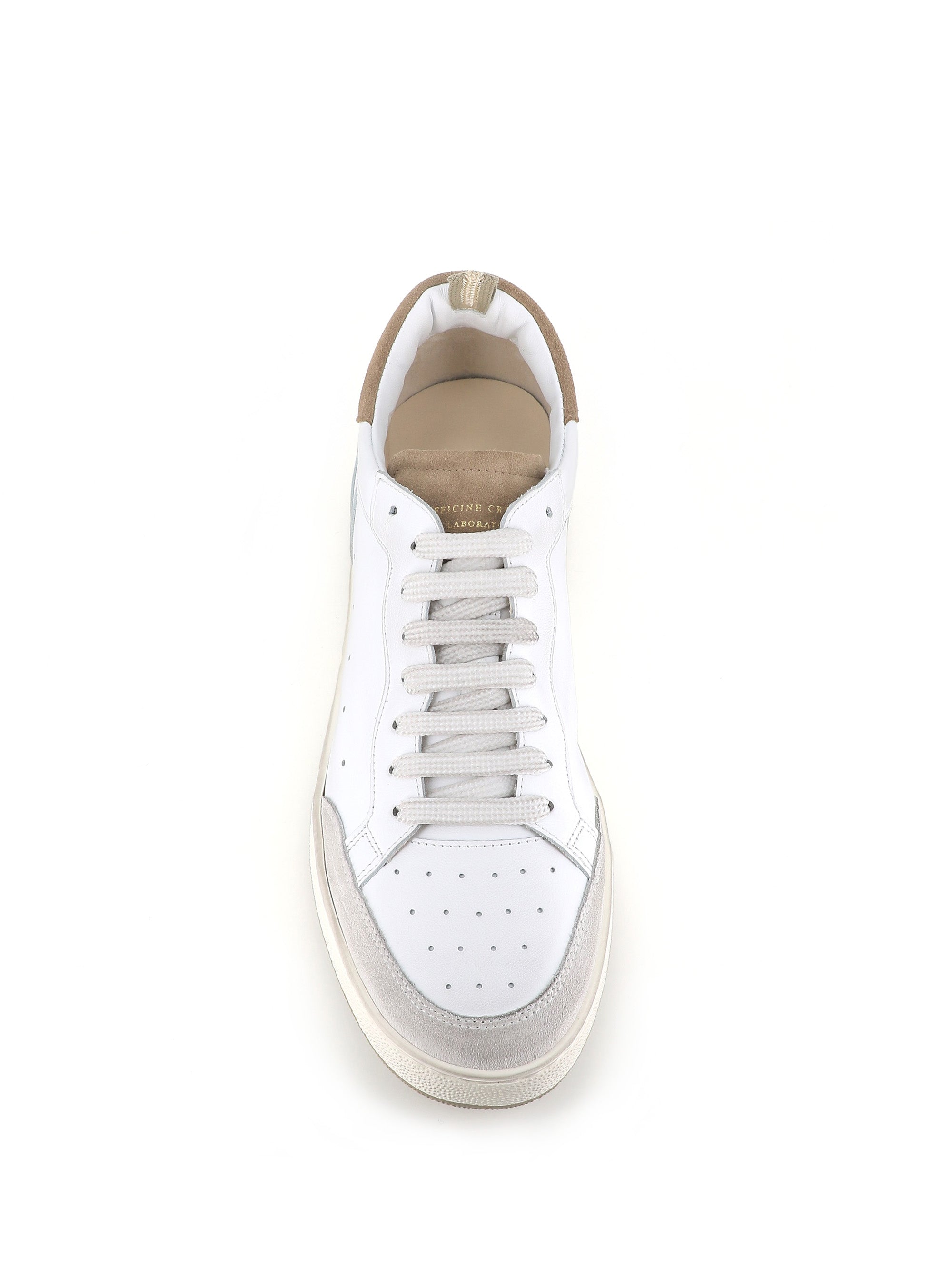  Sneaker The Answer/001 Officine Creative Uomo Bianco - 5