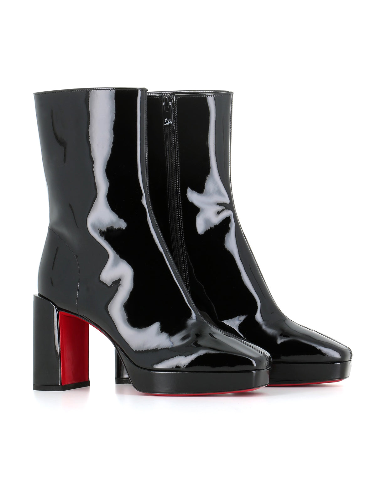  Boot Alleo 90 Christian Louboutin Donna Nero - 2