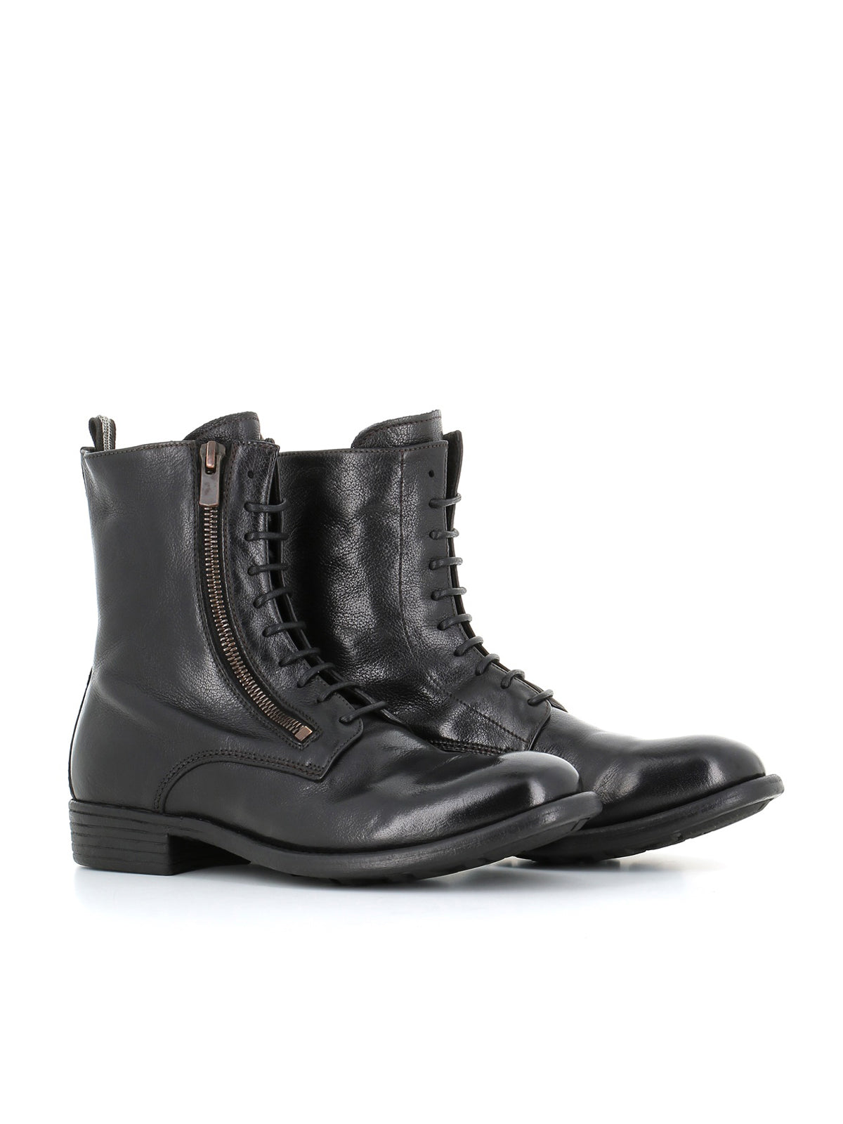  Lace-up Boot Calixte/051 Officine Creative Donna Nero - 2