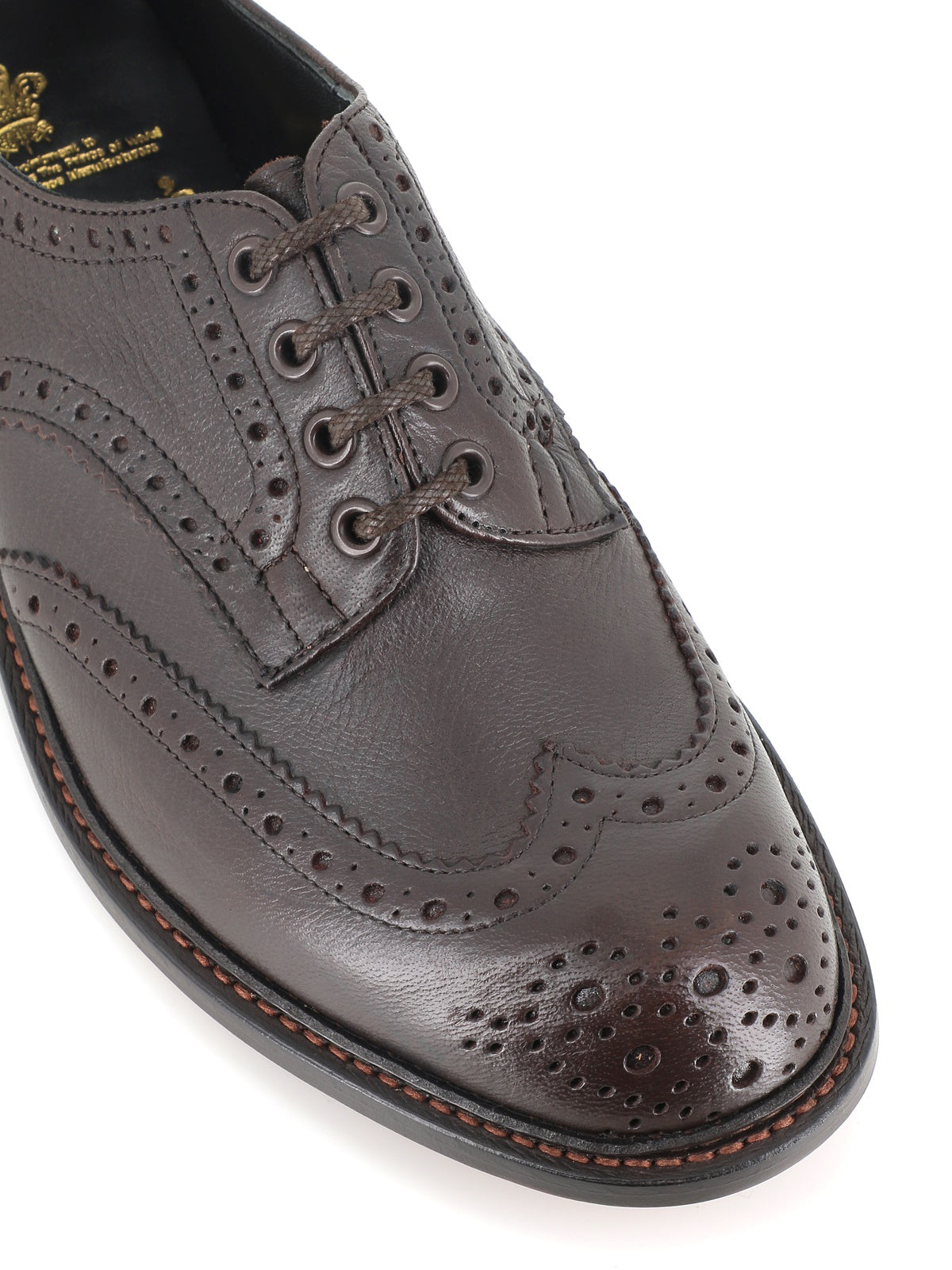  Brogues Bourton Tricker's Uomo Marrone - 5