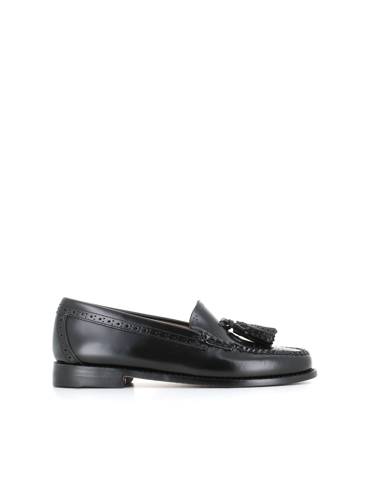  Estrelle Brogue Tassels Loafers Weejuns By G.h Bass & Co. Donna Nero - 2