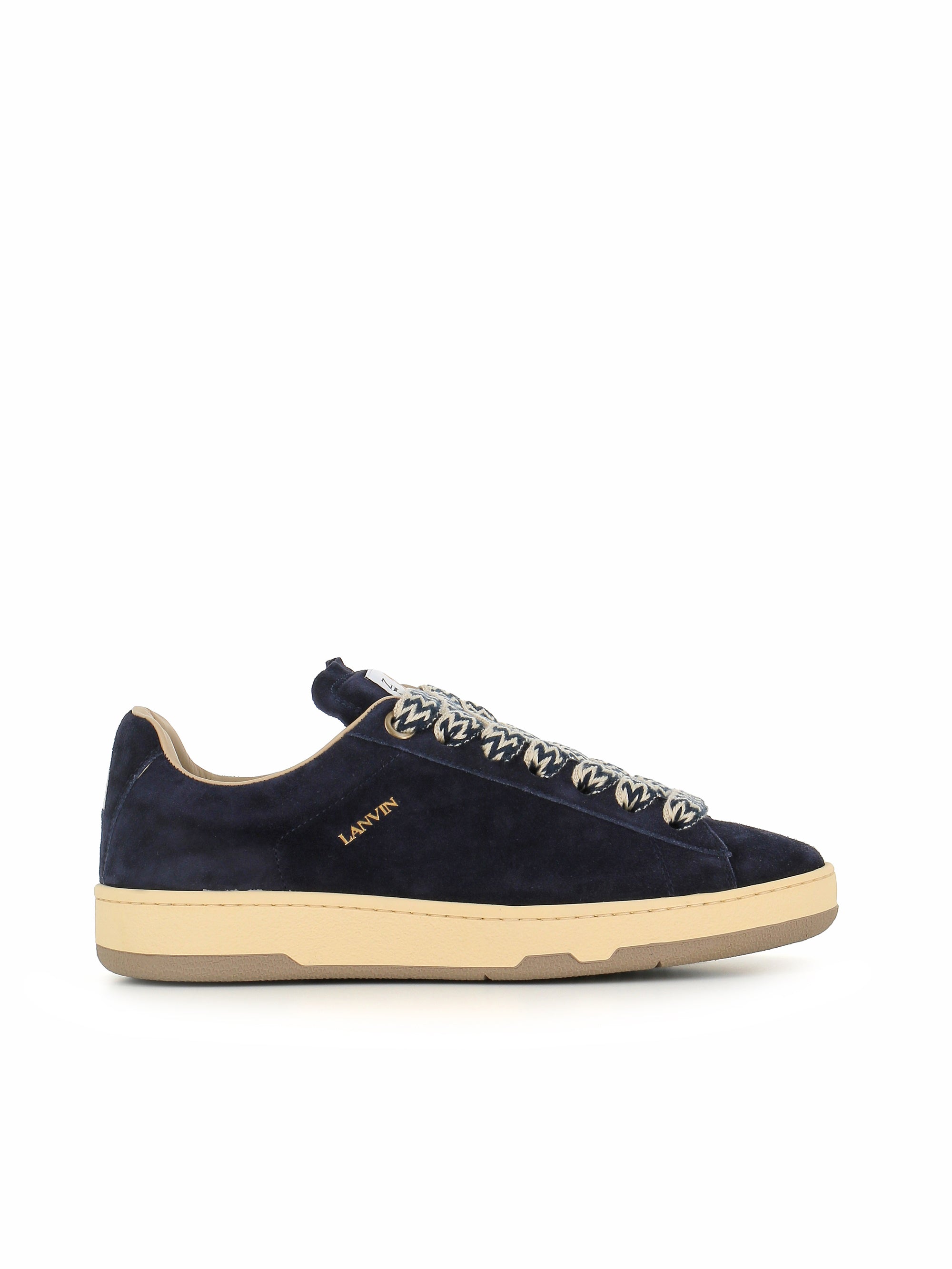  Lanvin Sneaker Curb Lite Blu Uomo - 2